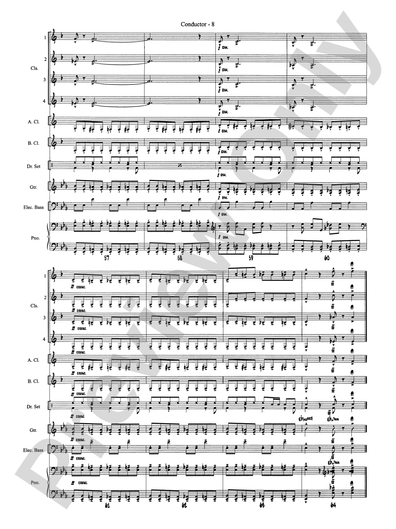 Batman Theme: Clarinet Choir