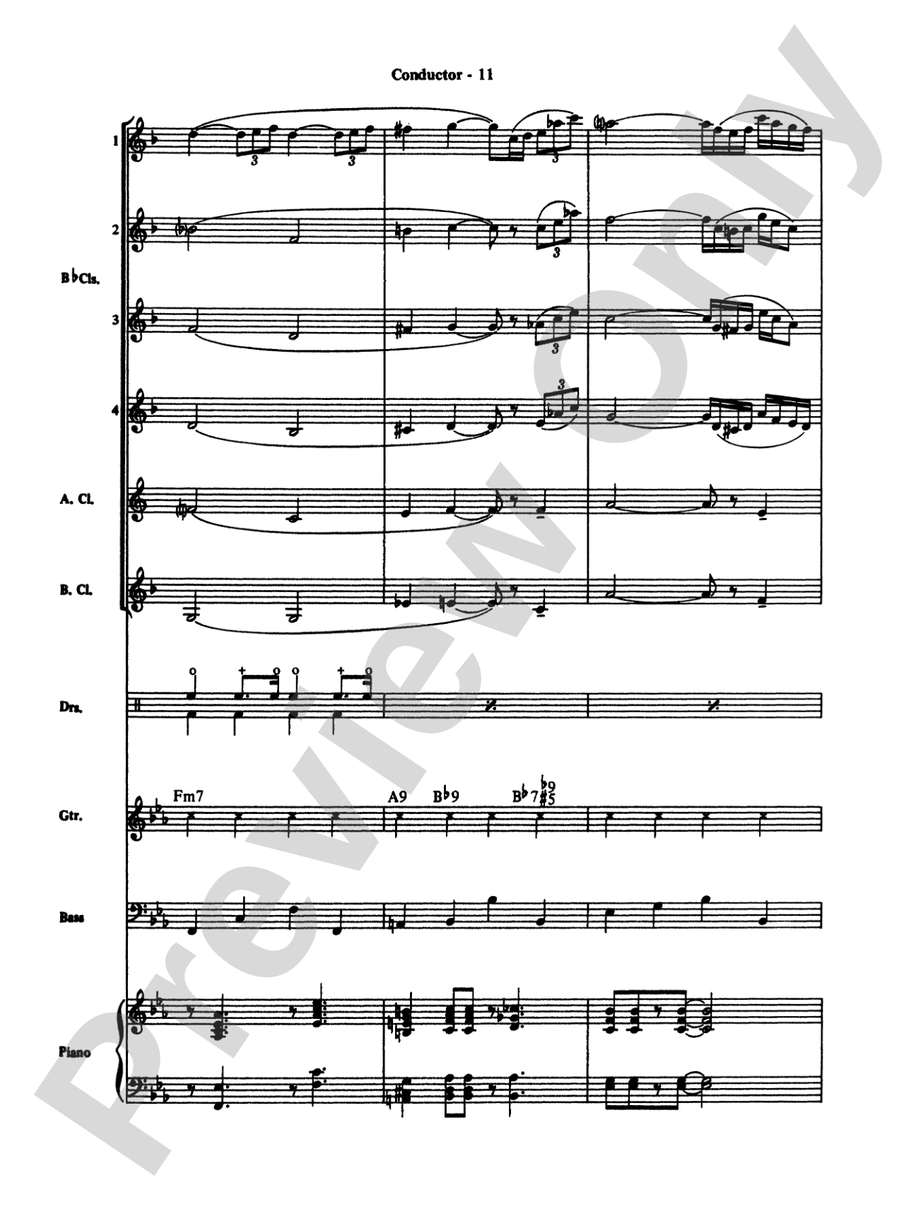 Moonlight Serenade: Clarinet Choir
