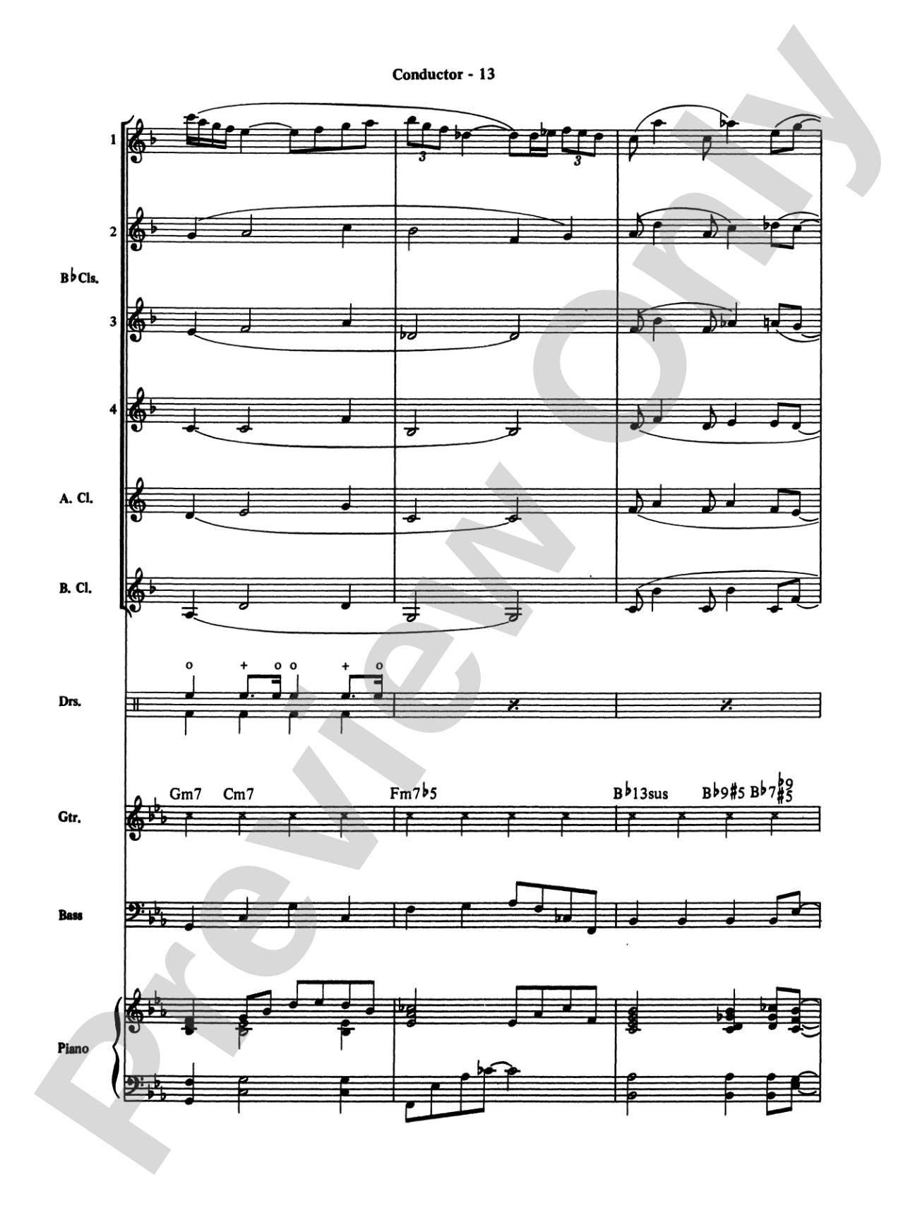 Moonlight Serenade: Clarinet Choir