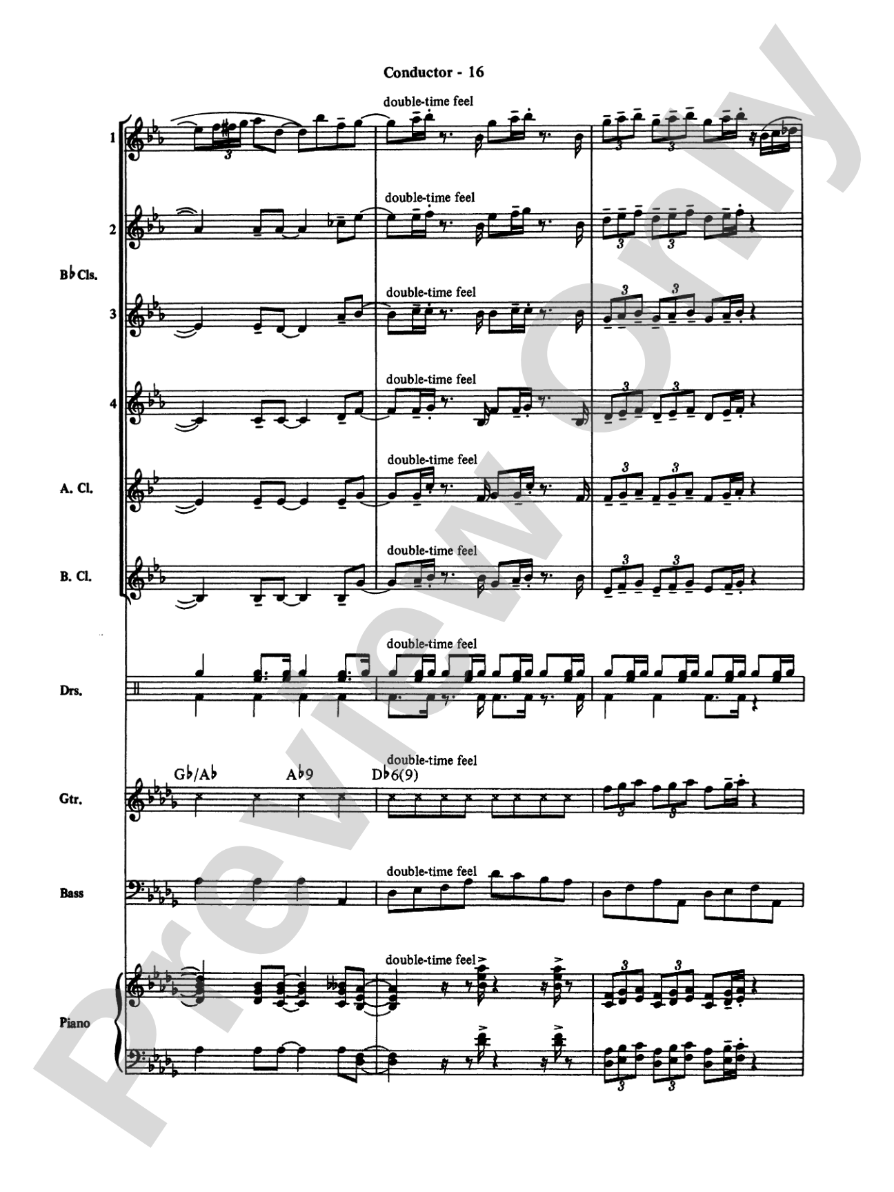 Moonlight Serenade: Clarinet Choir