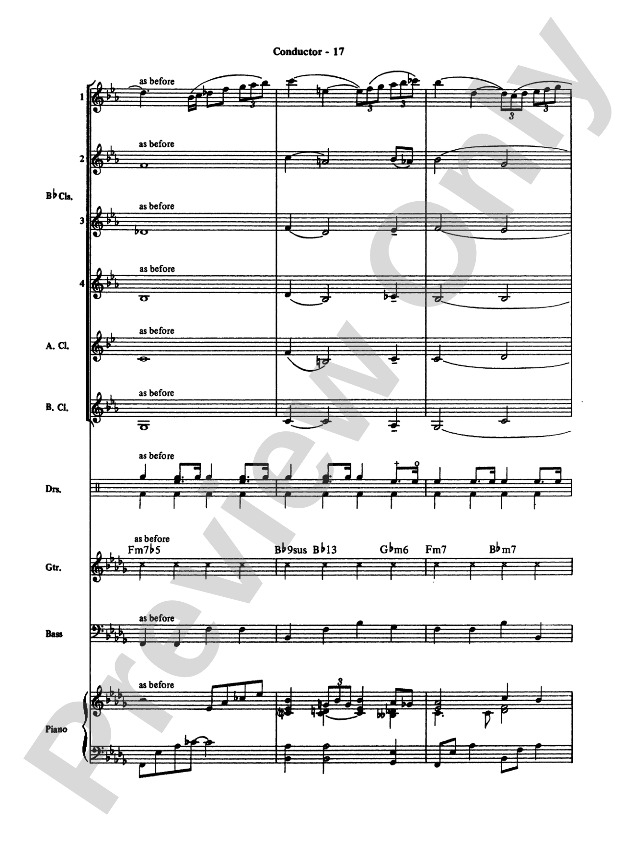 Moonlight Serenade: Clarinet Choir