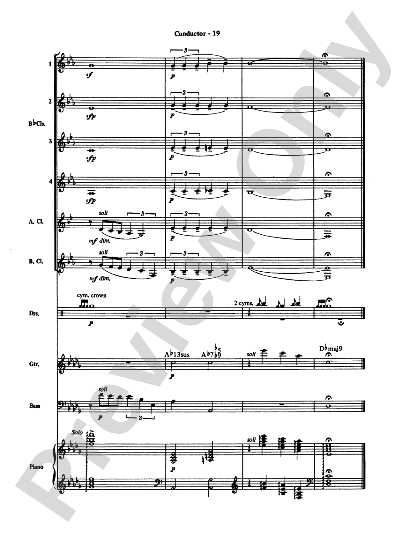 Moonlight Serenade: Clarinet Choir