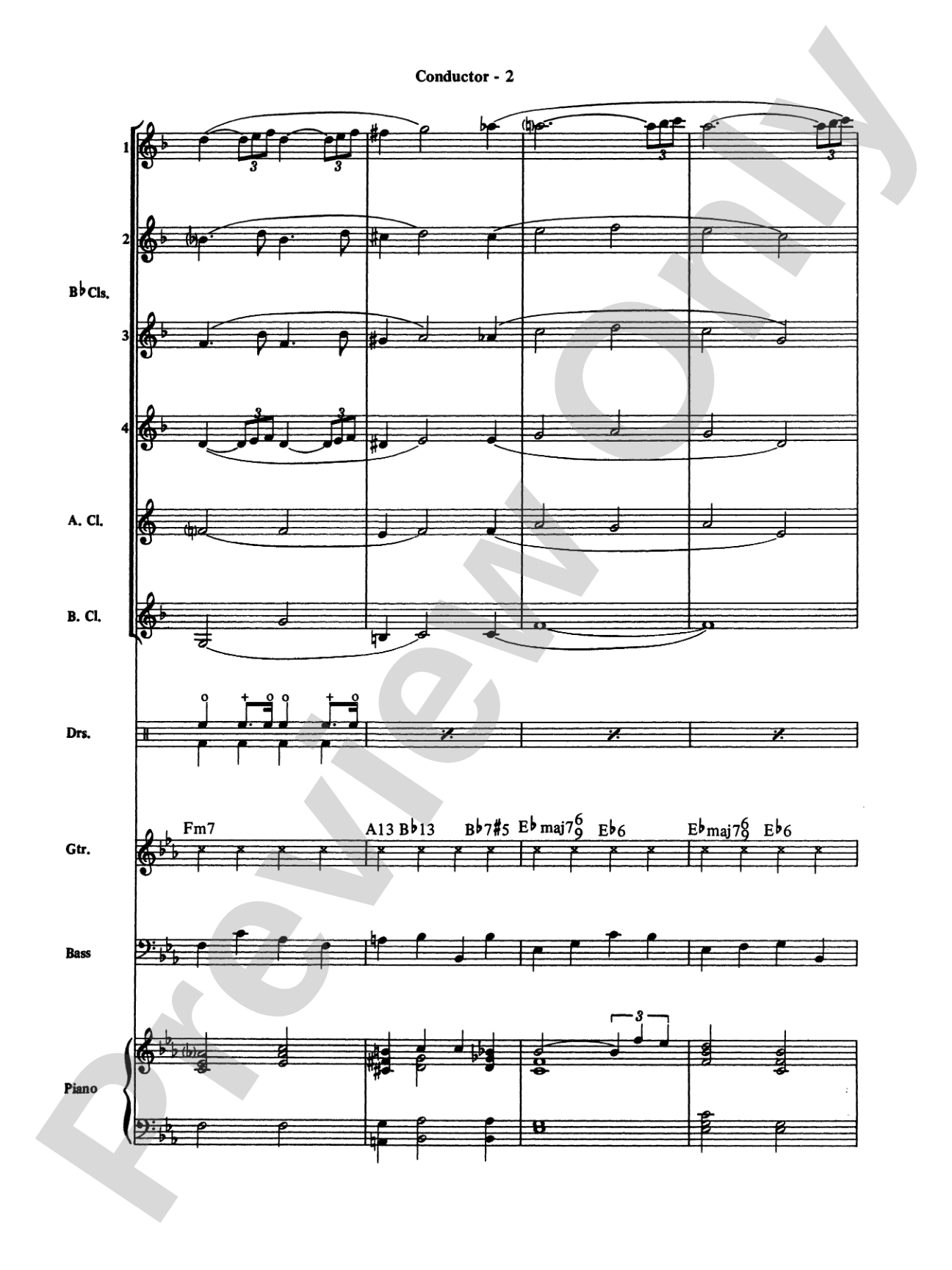 Moonlight Serenade: Clarinet Choir