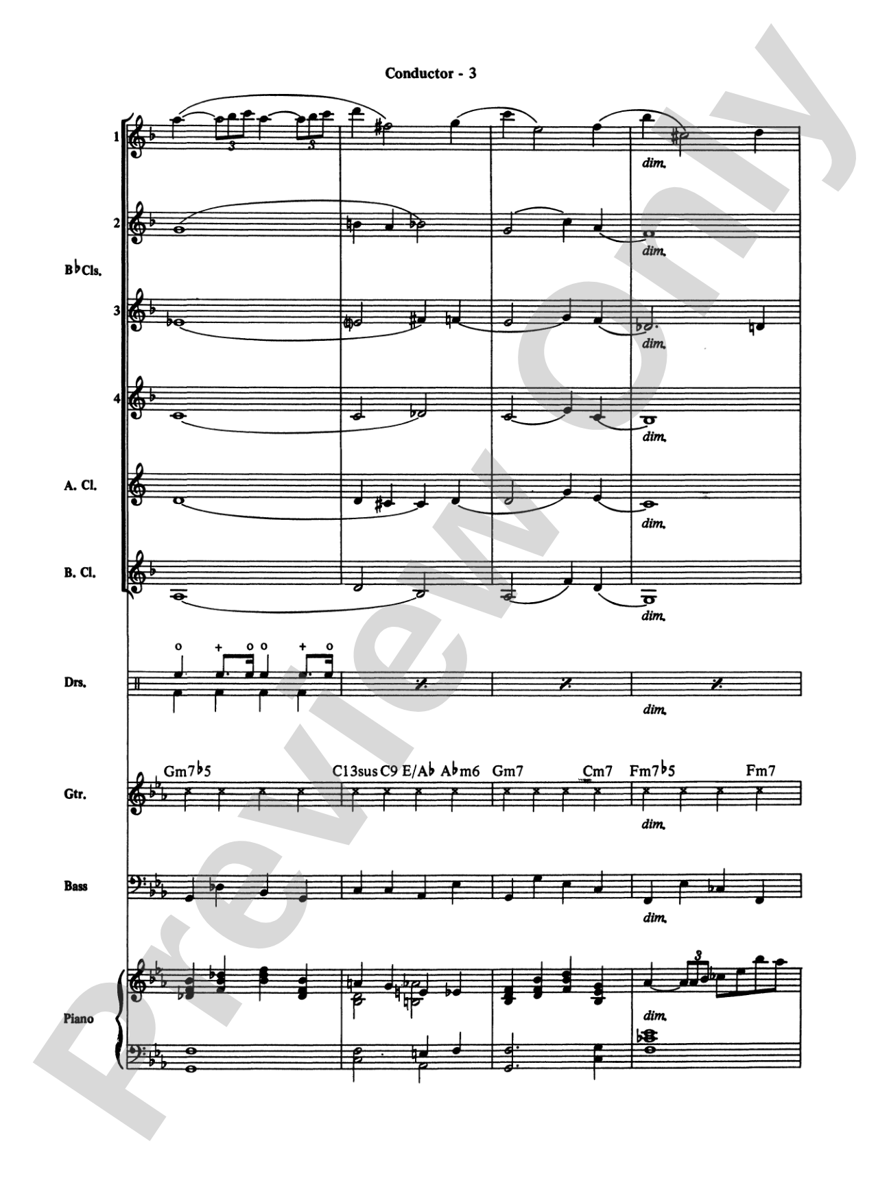 Moonlight Serenade: Clarinet Choir