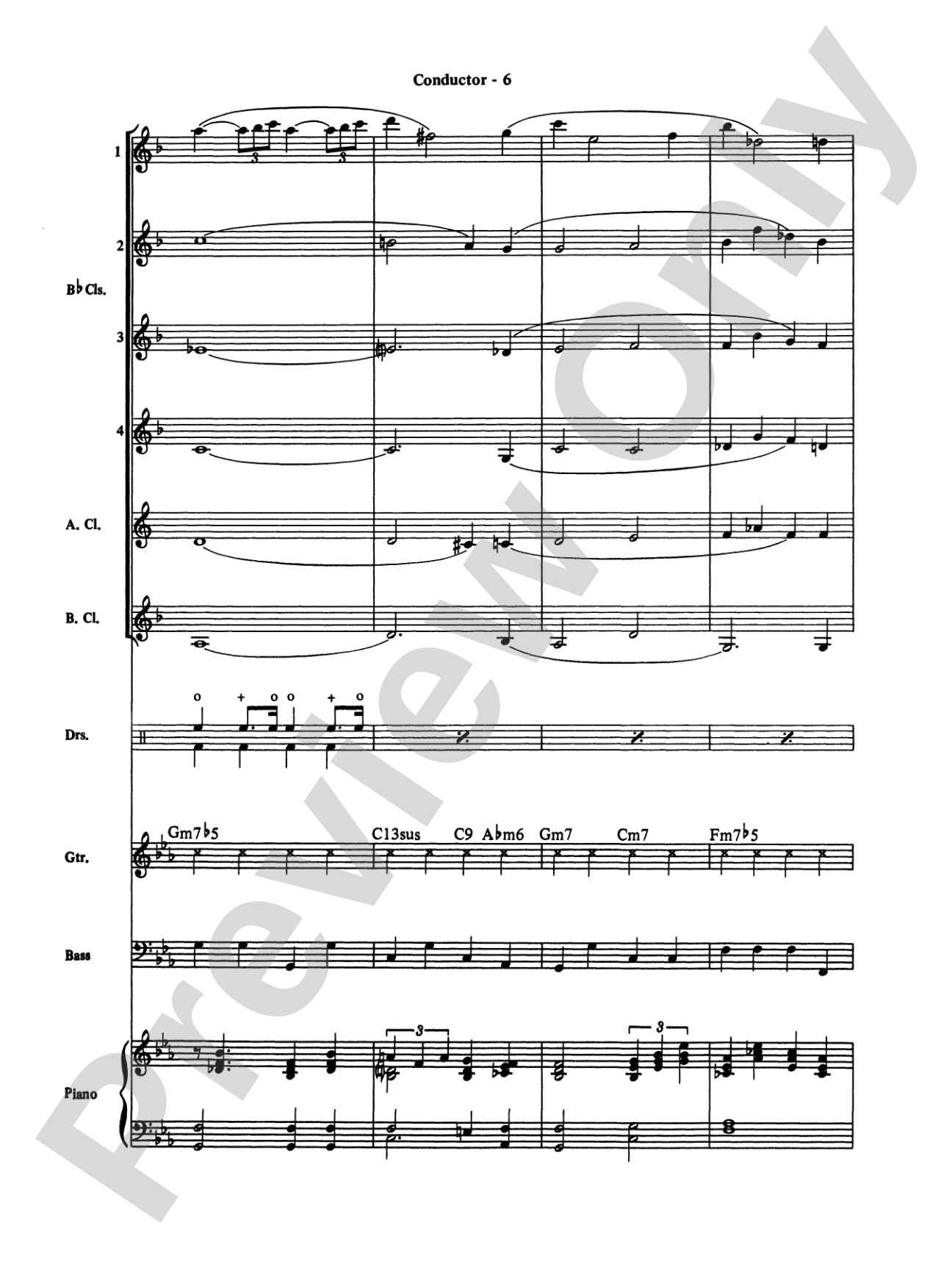 Moonlight Serenade: Clarinet Choir