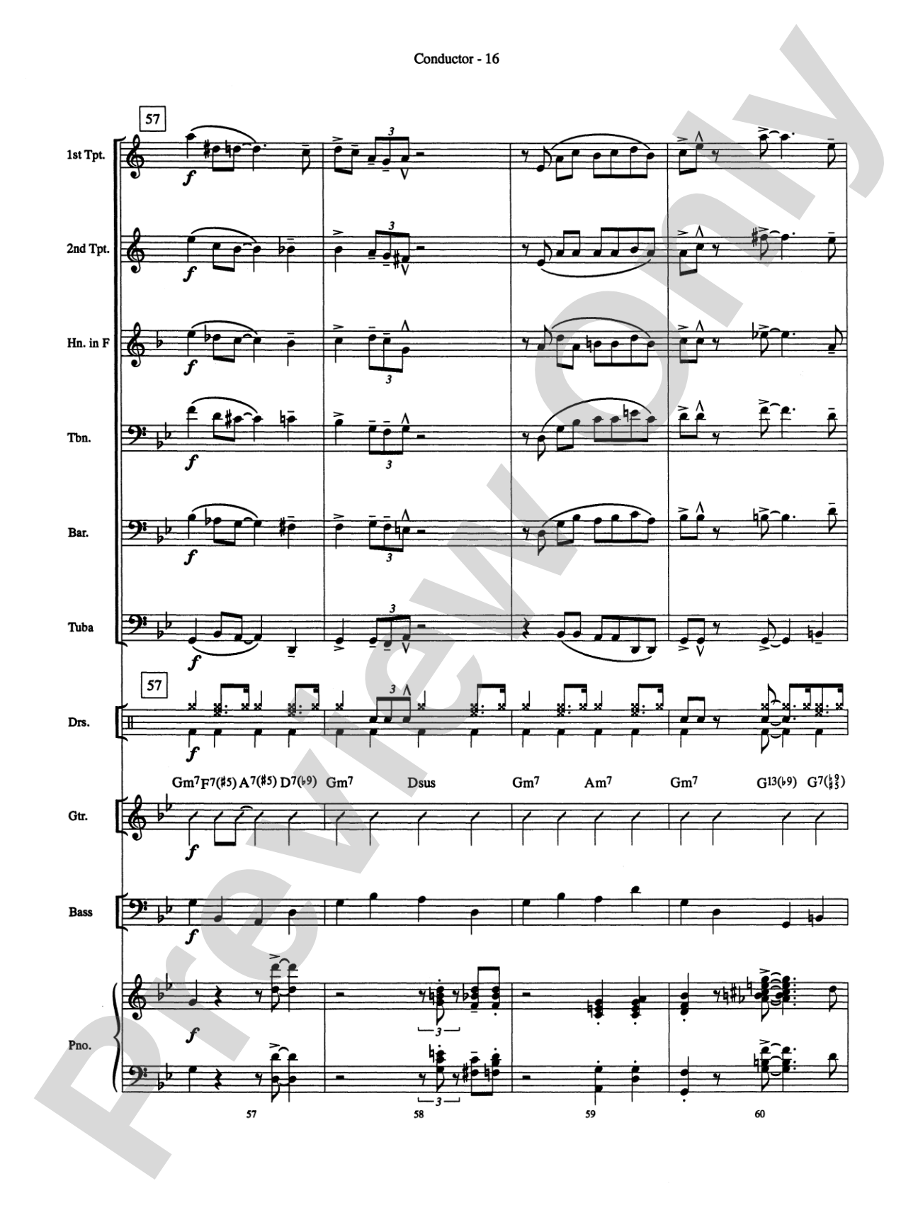 Summertime (from Porgy and Bess): Brass Choir