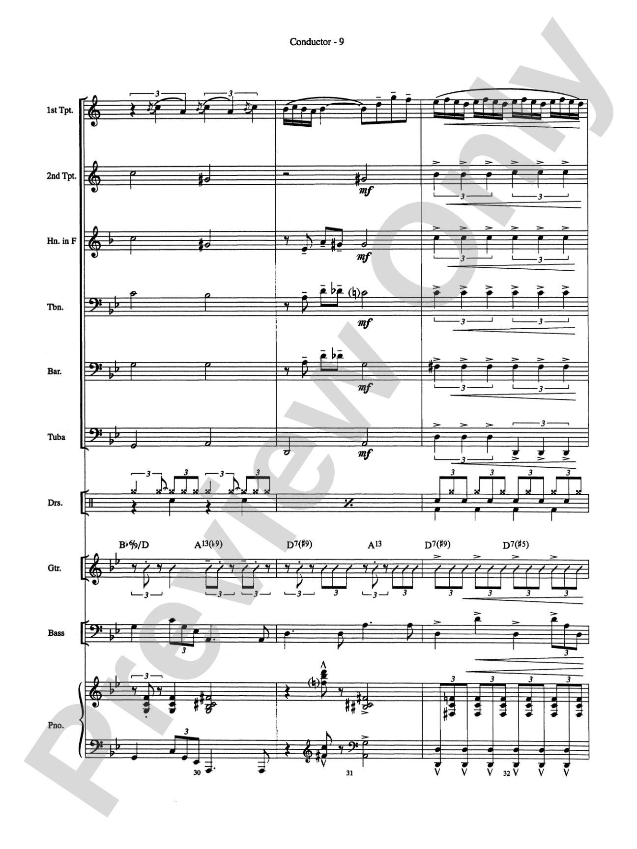 Summertime (from Porgy and Bess): Brass Choir