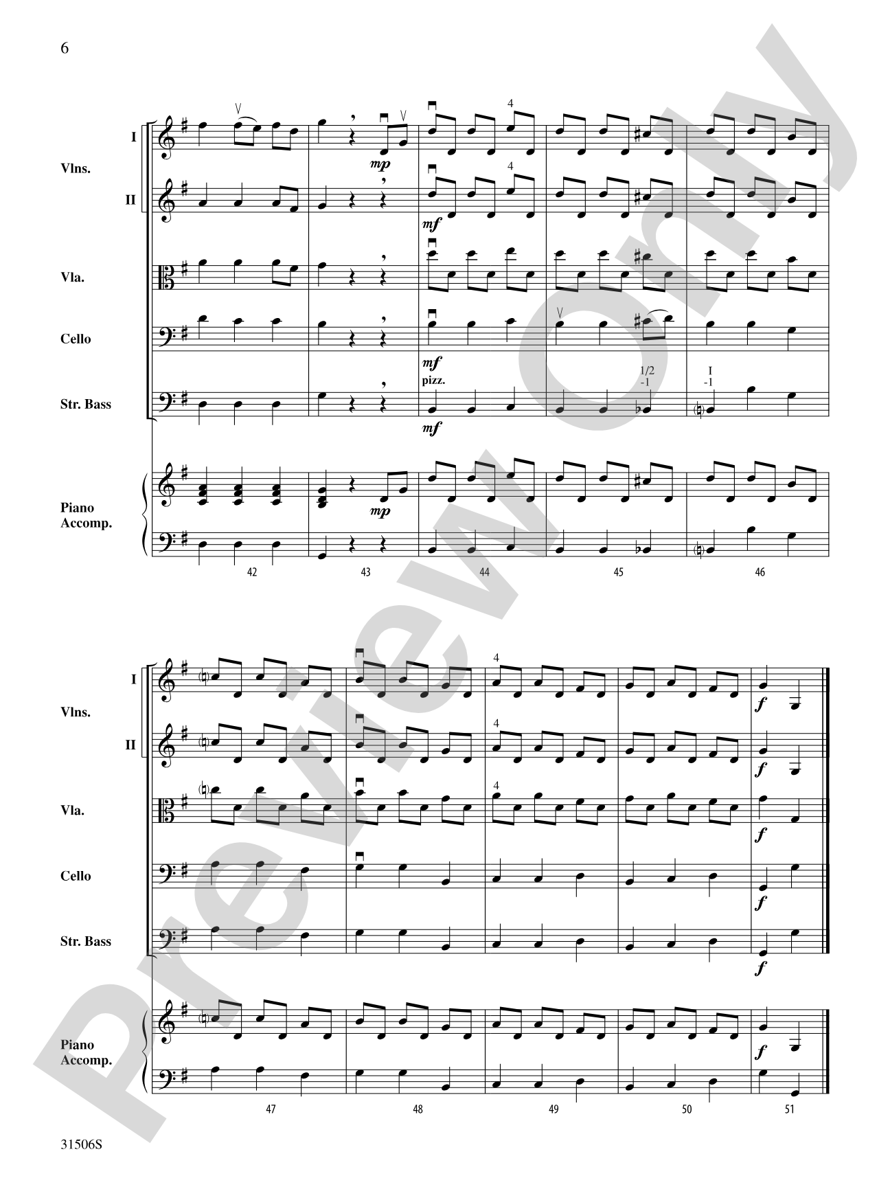 German Dance: String Orchestra Conductor Score & Parts
