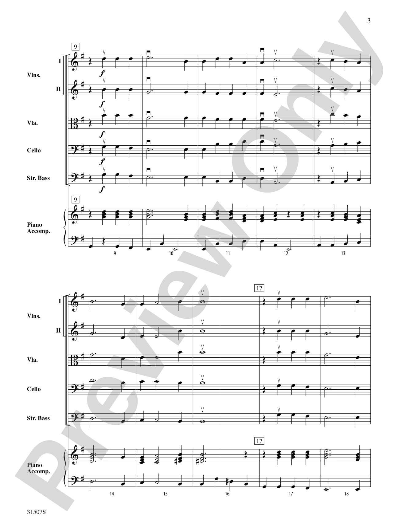 Finlandia: String Orchestra Conductor Score & Parts
