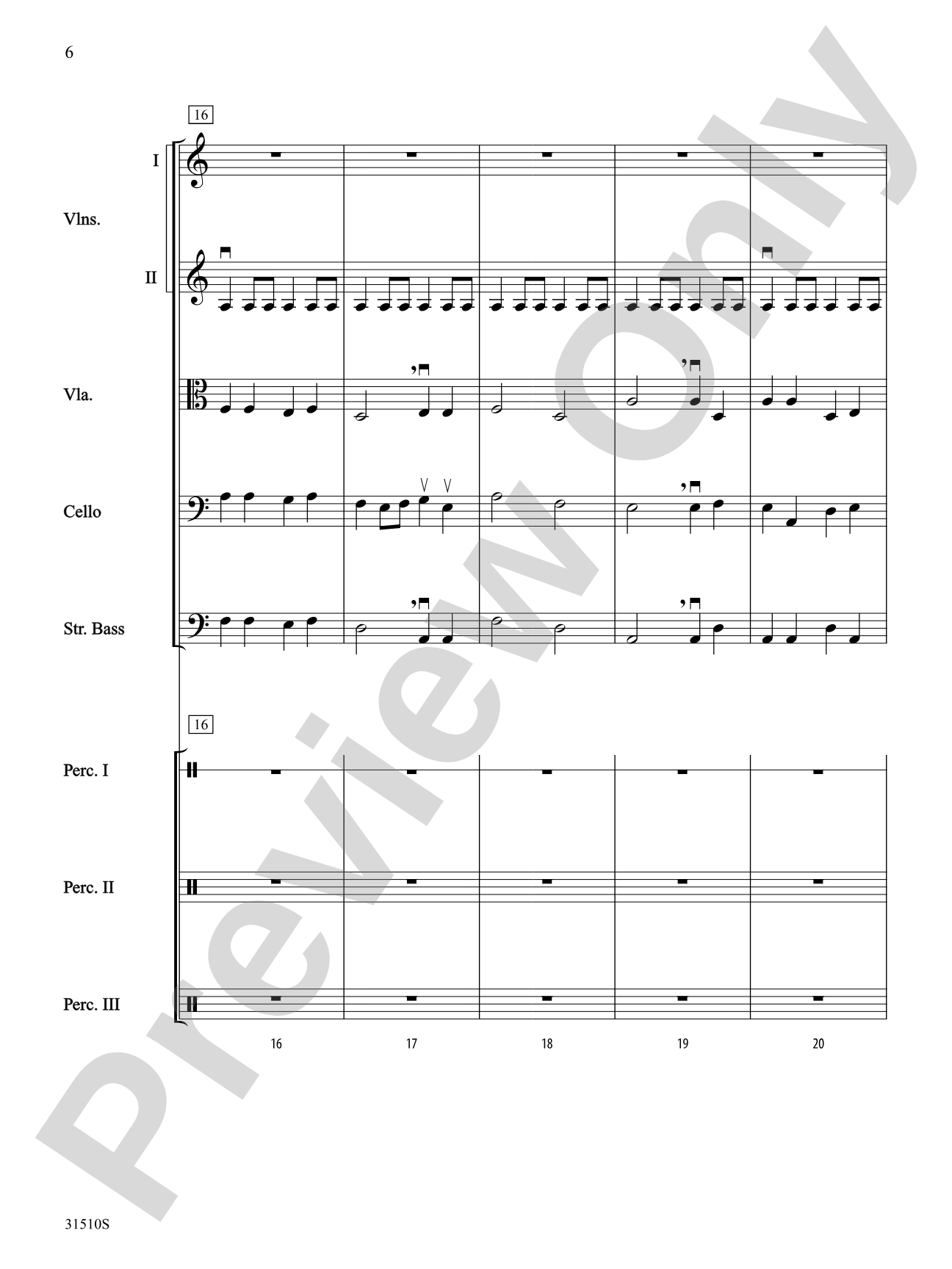 Burgundian Carol (Guillo Prends Ton Tamourin): String Orchestra Conductor Score & Parts