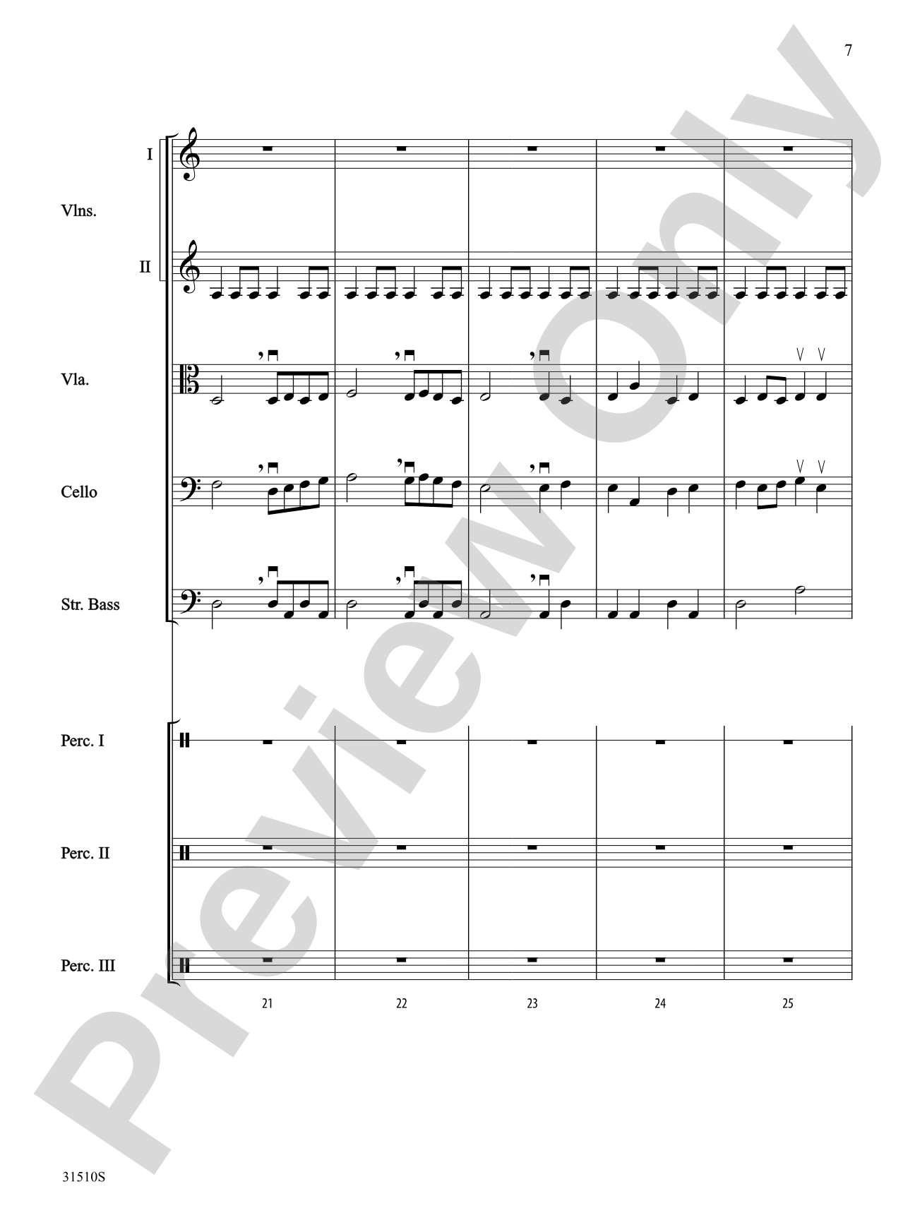 Burgundian Carol (Guillo Prends Ton Tamourin): String Orchestra Conductor Score & Parts