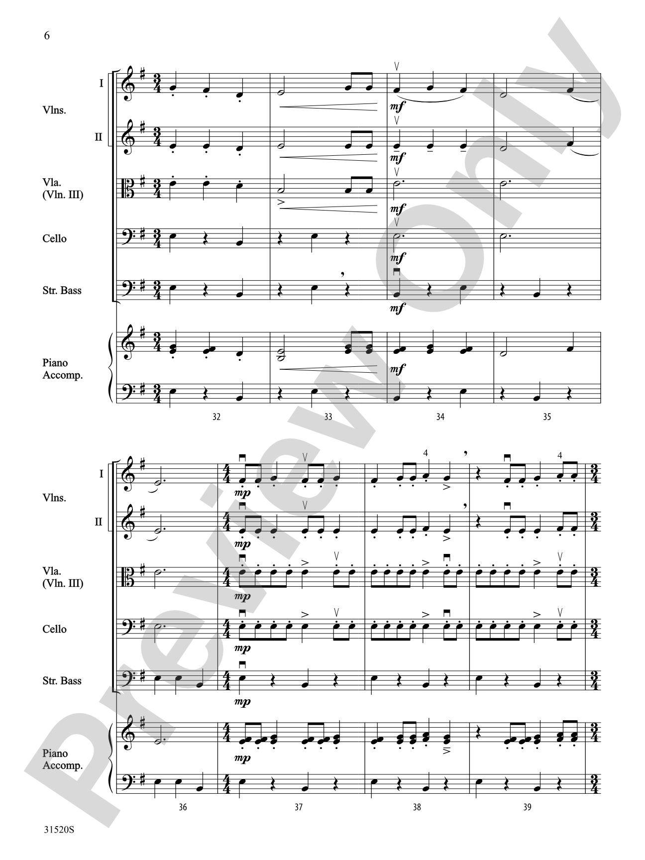 Warriors of Beijing: String Orchestra Conductor Score & Parts