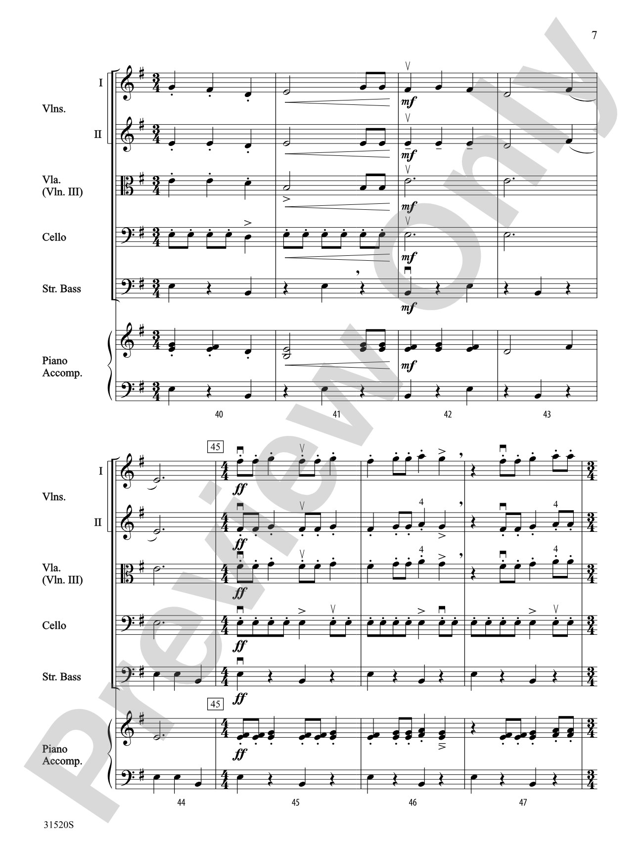 Warriors of Beijing: String Orchestra Conductor Score & Parts