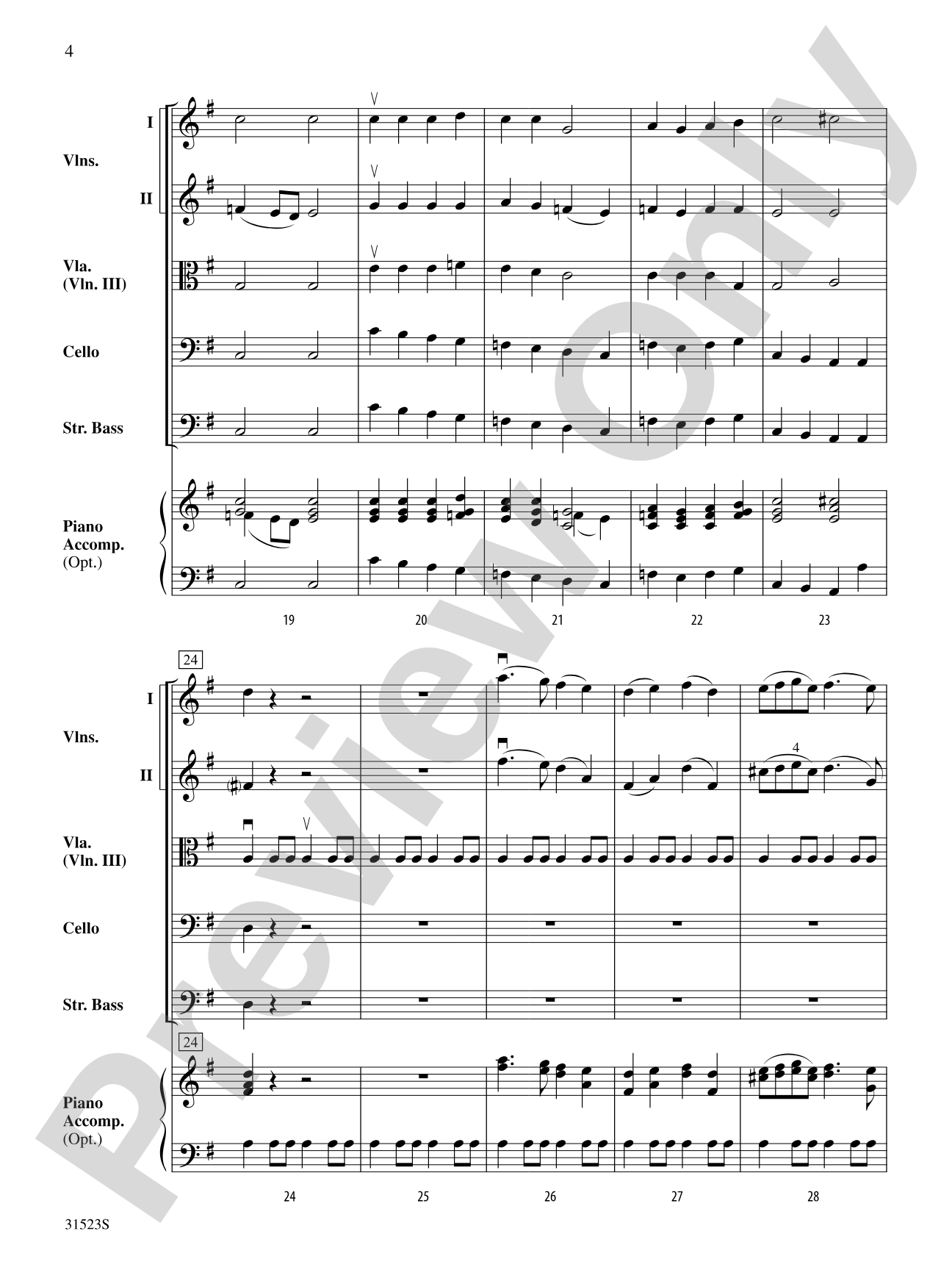 Holiday Carol Collage: String Orchestra Conductor Score & Parts