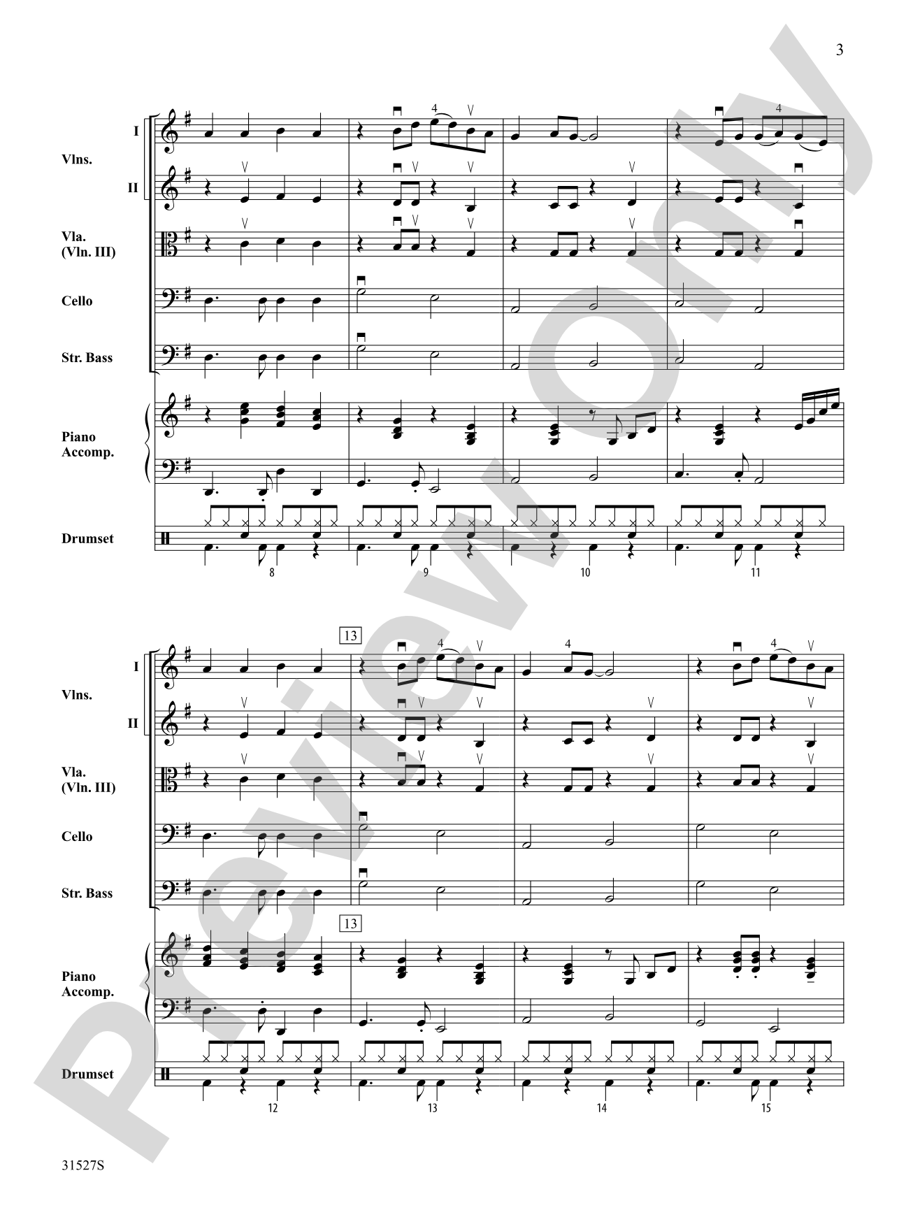 (What A) Wonderful World: Score