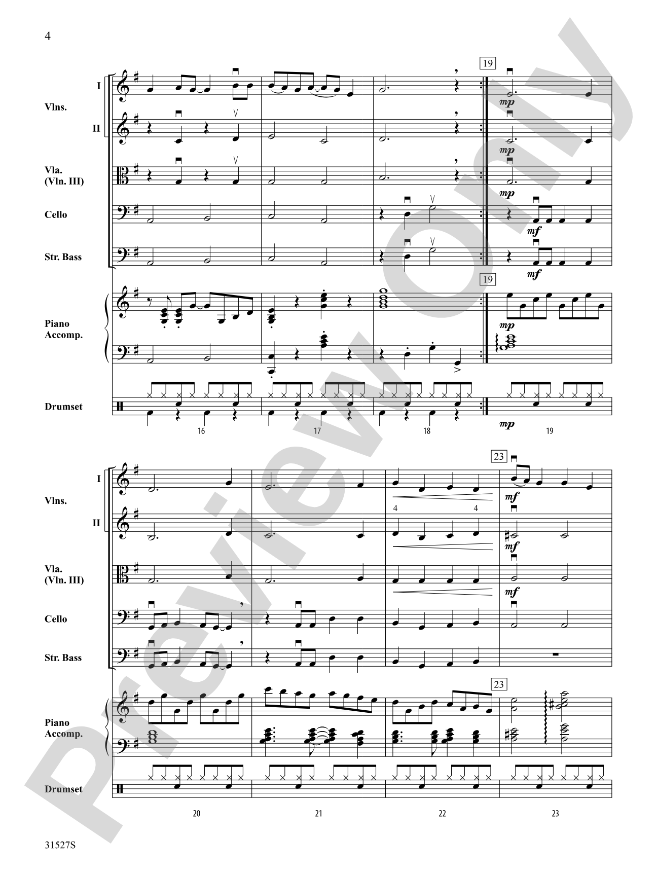 (What A) Wonderful World: Score