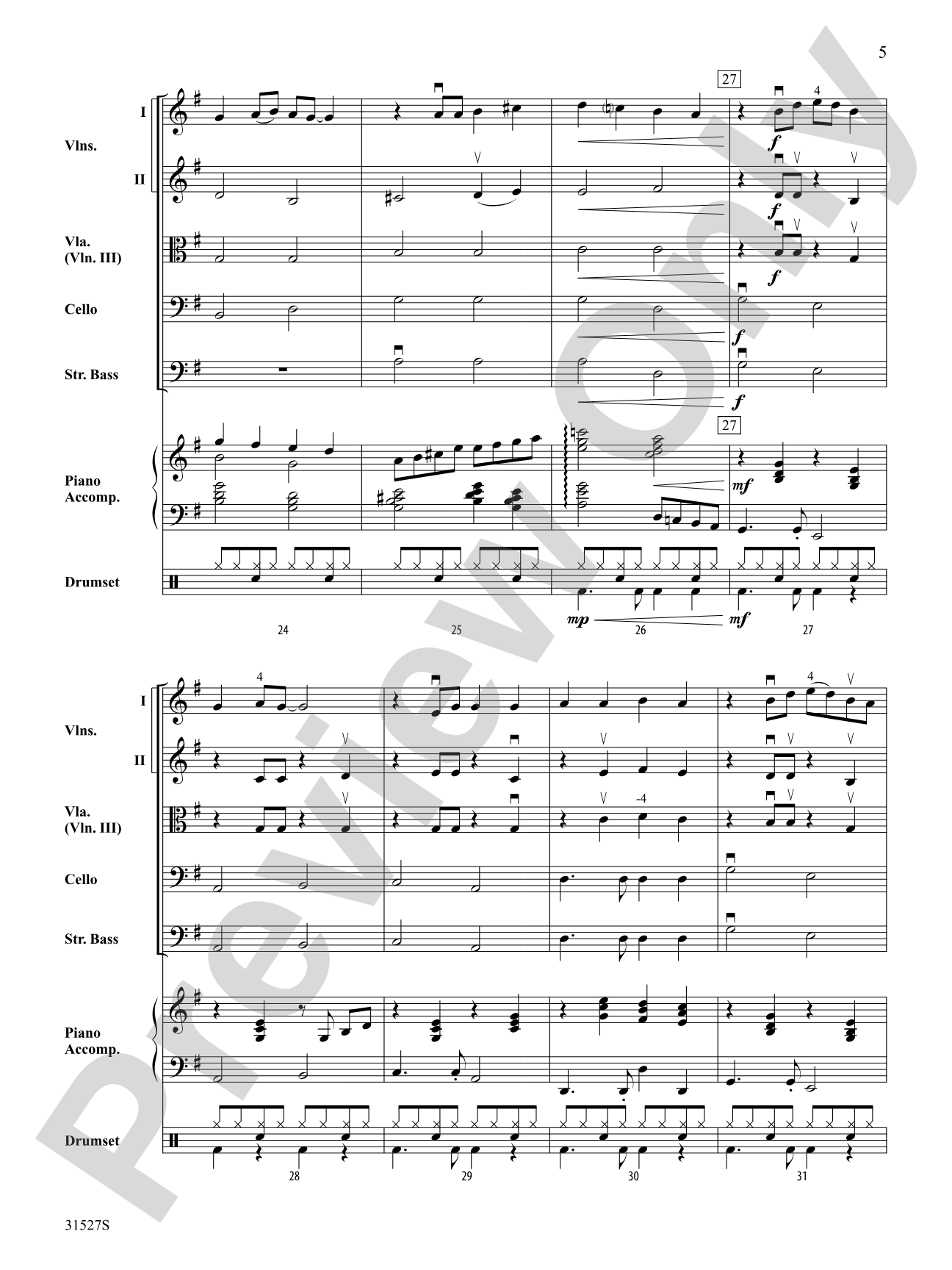 (What A) Wonderful World: Score