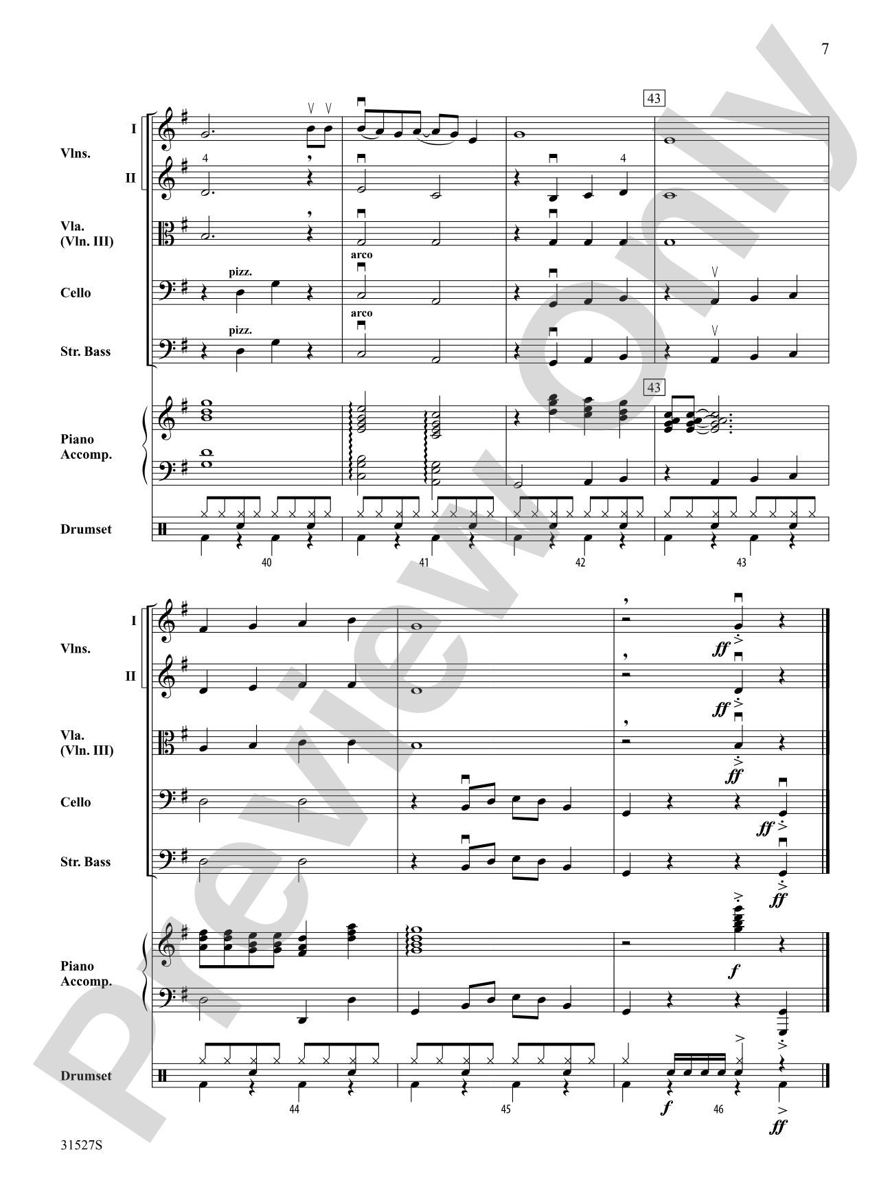 (What A) Wonderful World: Score