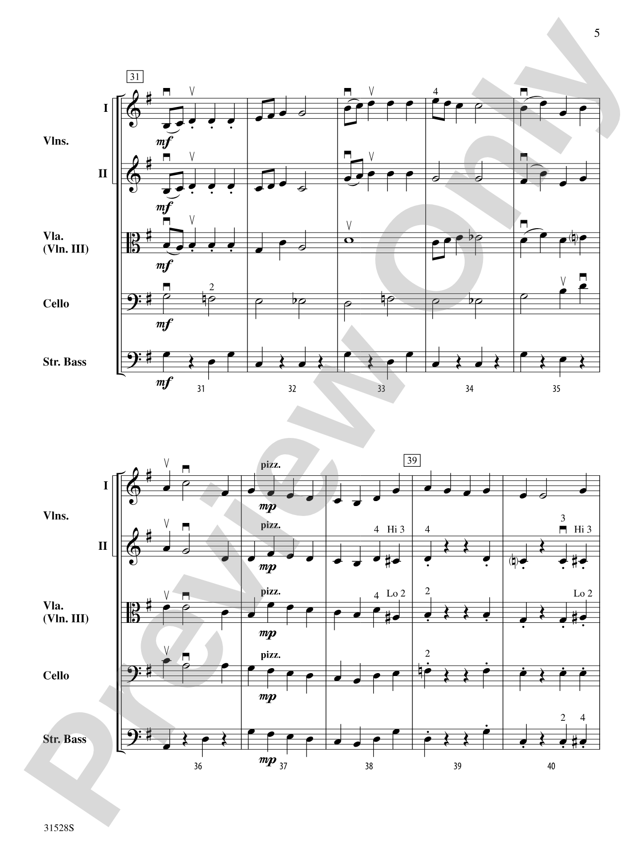 Santa Claus Is Comin' to Town: Score