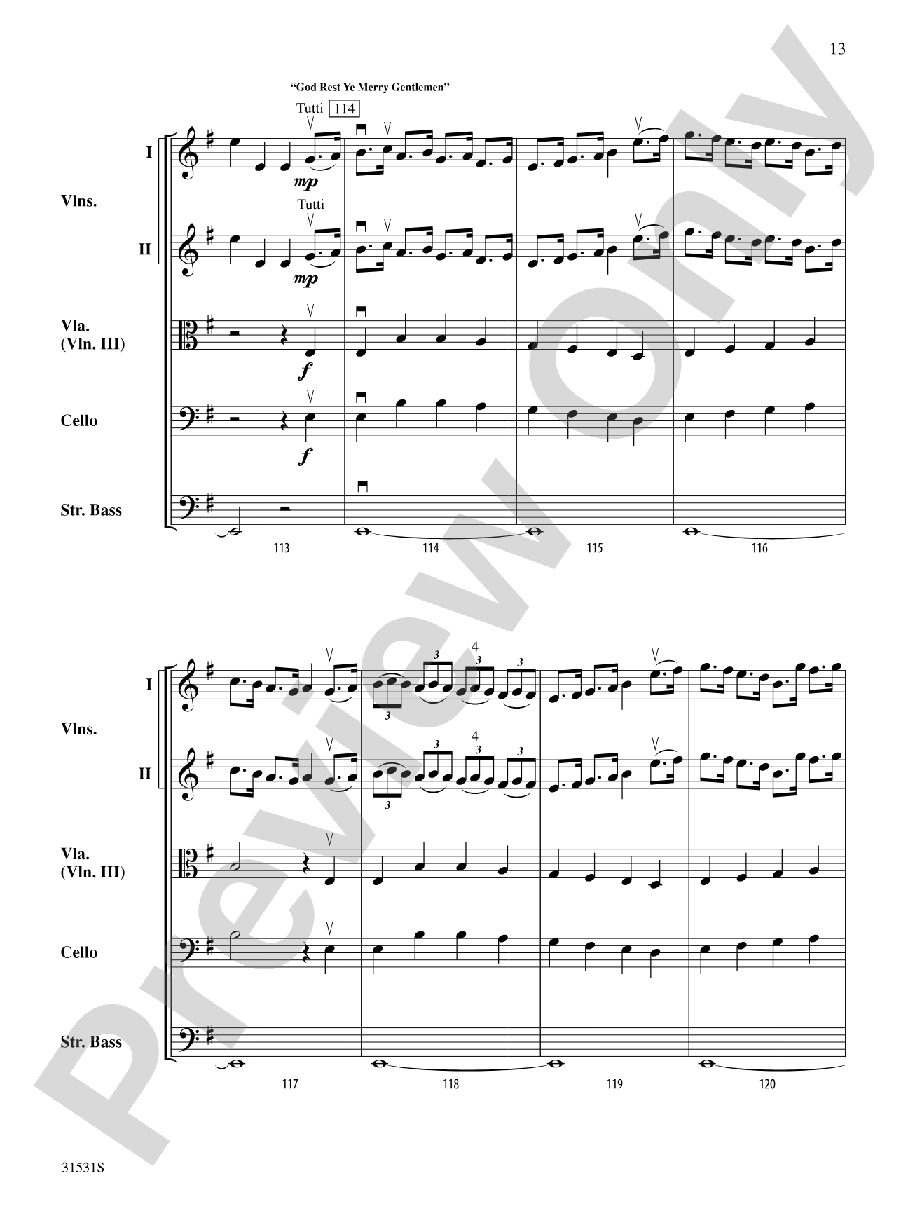 Fiddle Like the Dickens!: String Orchestra Conductor Score & Parts