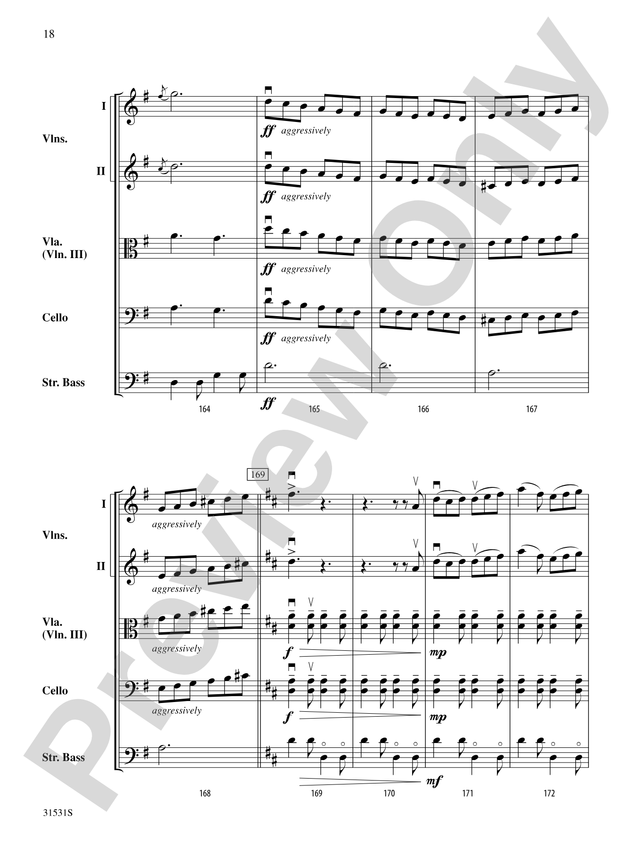 Fiddle Like the Dickens!: String Orchestra Conductor Score & Parts