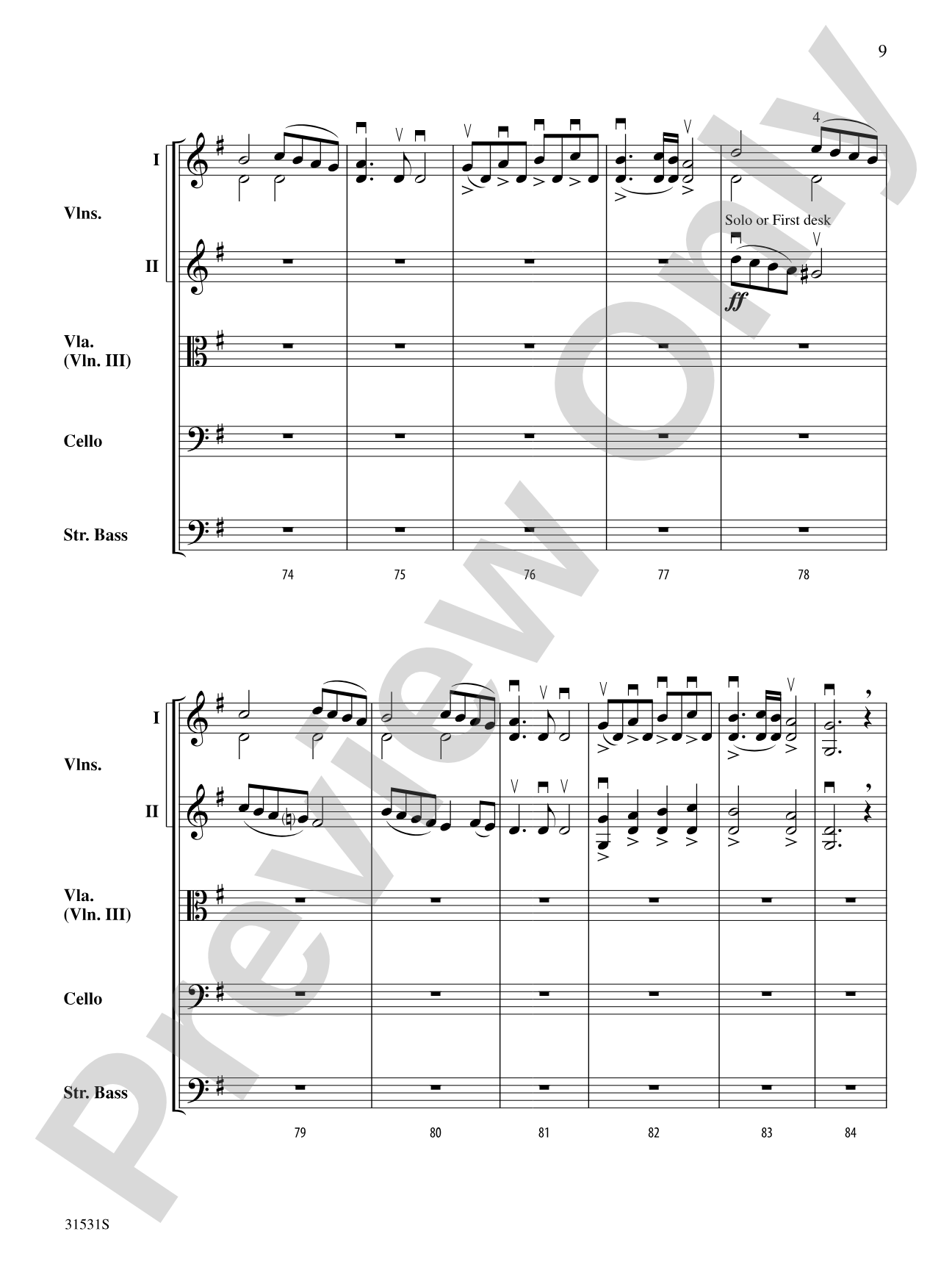 Fiddle Like the Dickens!: String Orchestra Conductor Score & Parts
