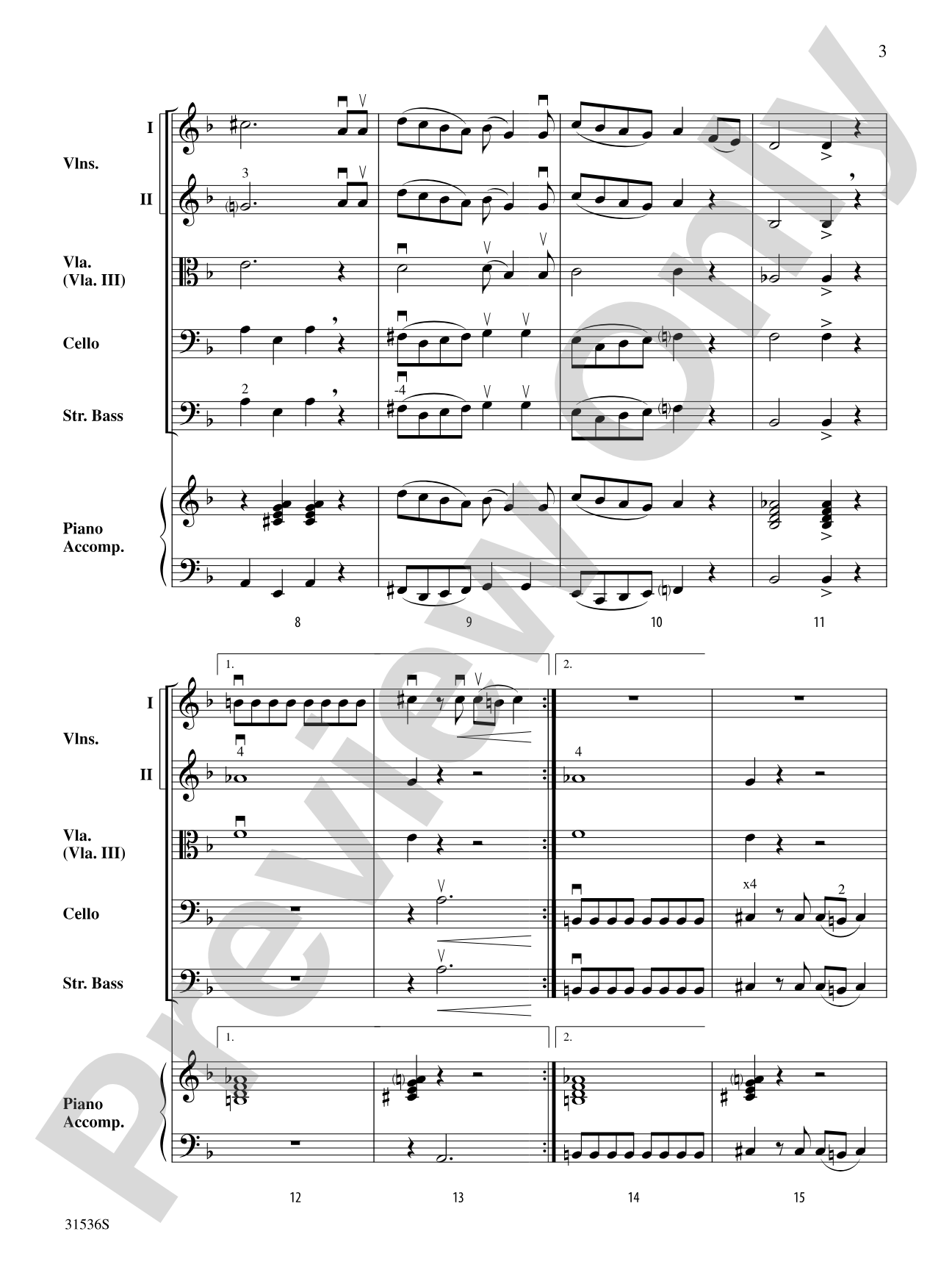 You're a Mean One, Mr. Grinch: String Orchestra Conductor Score & Parts