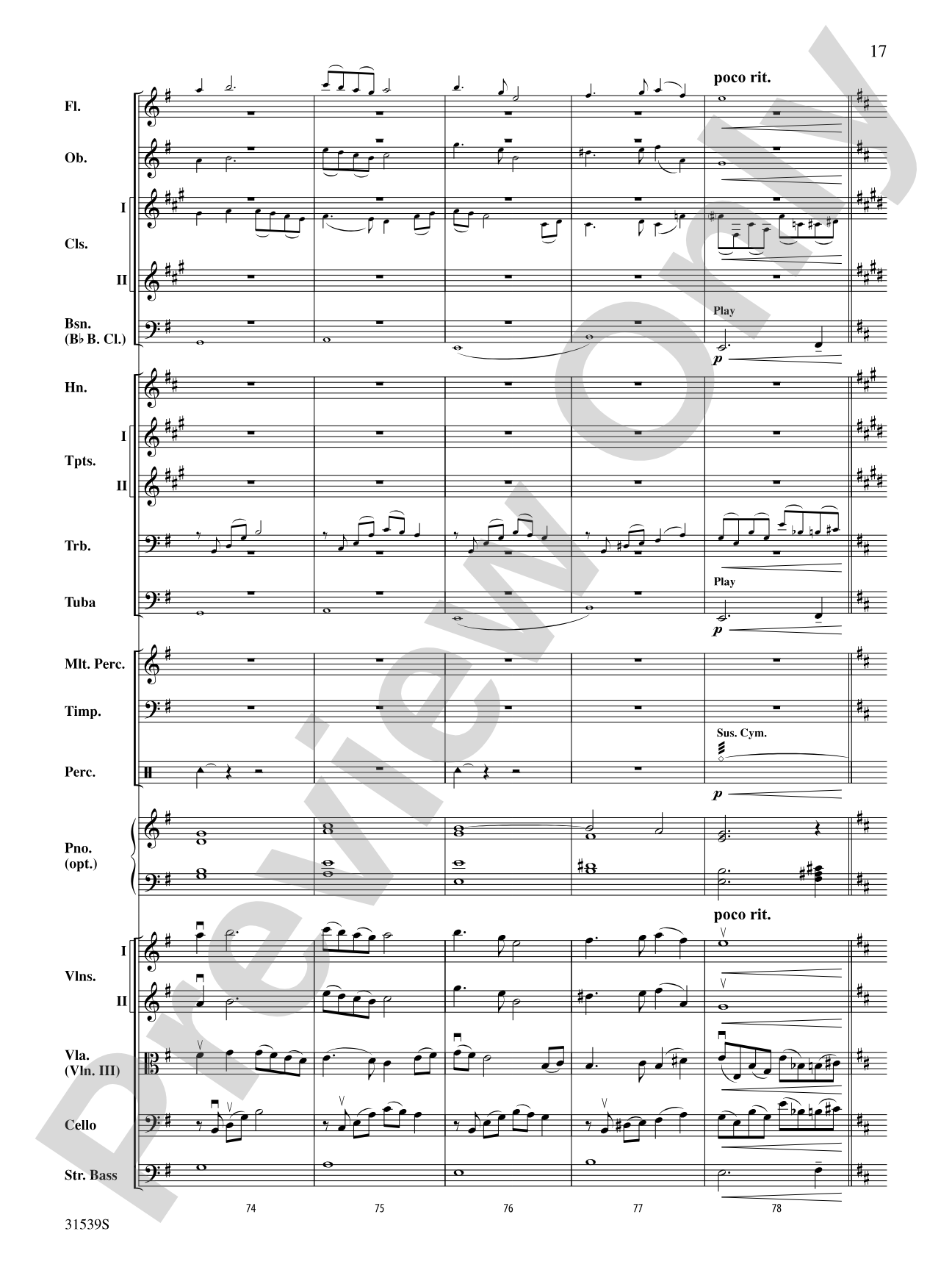 Return of the Monarchs: Full Orchestra Conductor Score & Parts