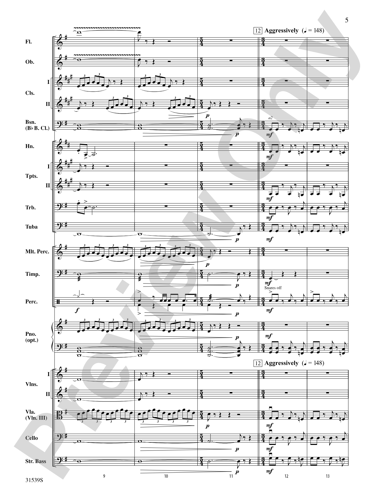 Return of the Monarchs: Full Orchestra Conductor Score & Parts