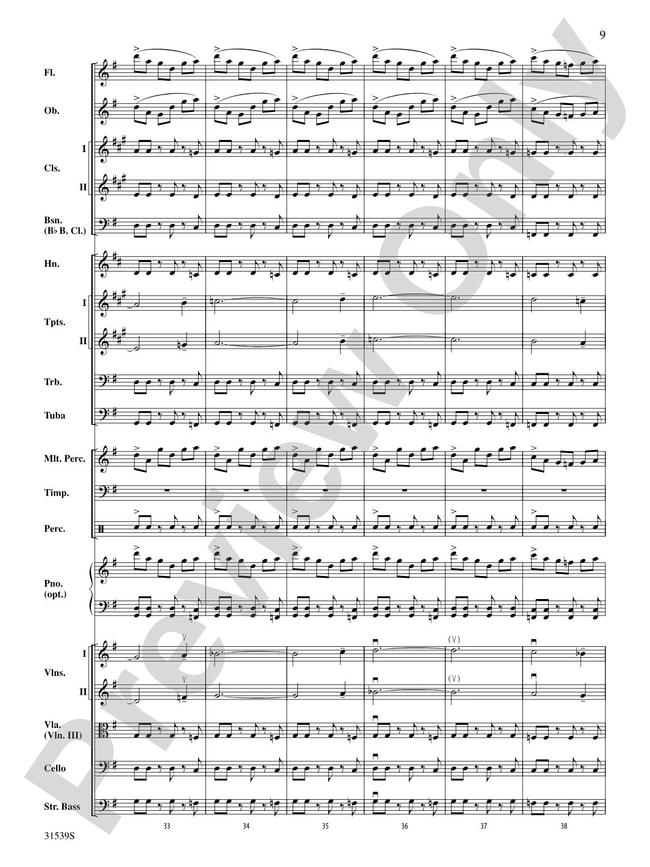 Return of the Monarchs: Full Orchestra Conductor Score & Parts