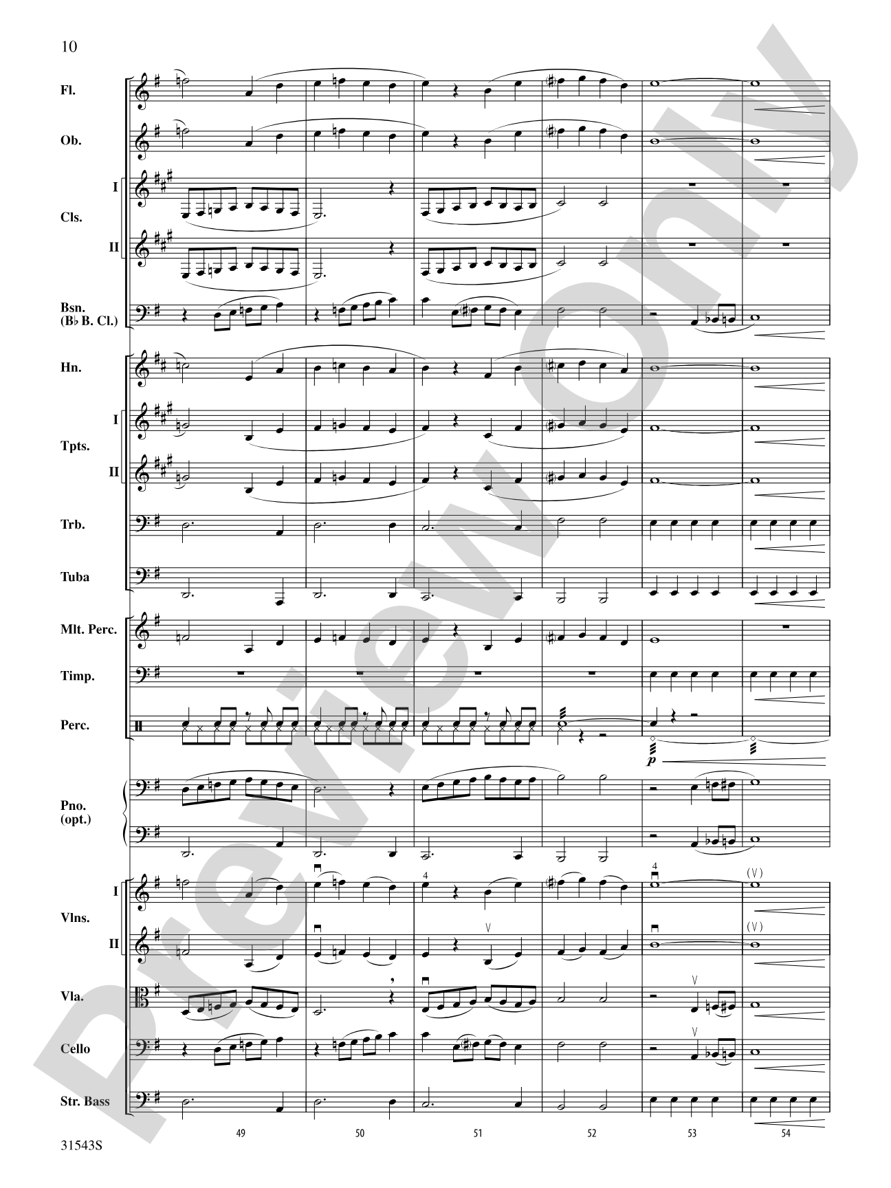 The Pit and the Pendulum: Full Orchestra Conductor Score & Parts