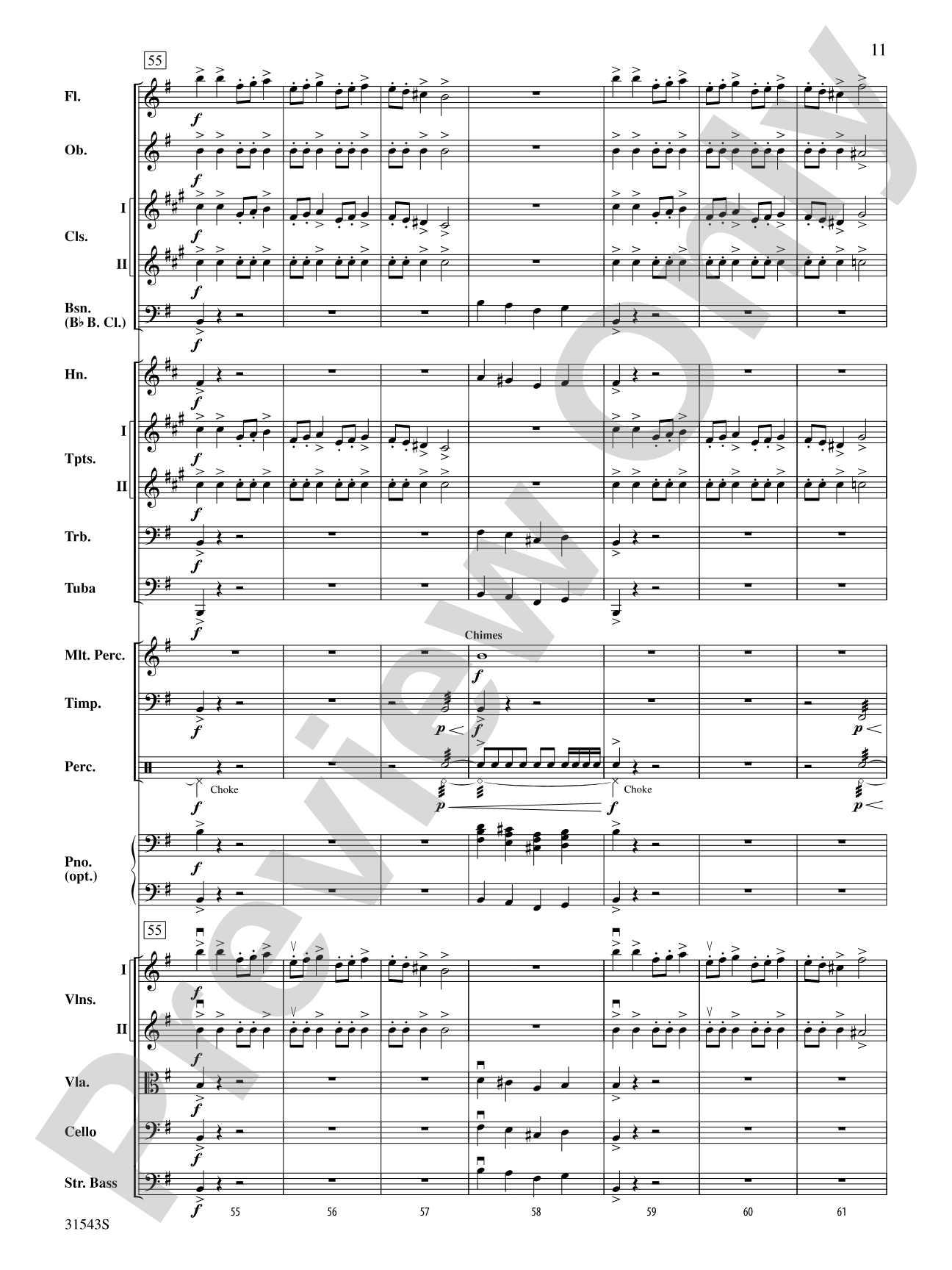 The Pit and the Pendulum: Full Orchestra Conductor Score & Parts