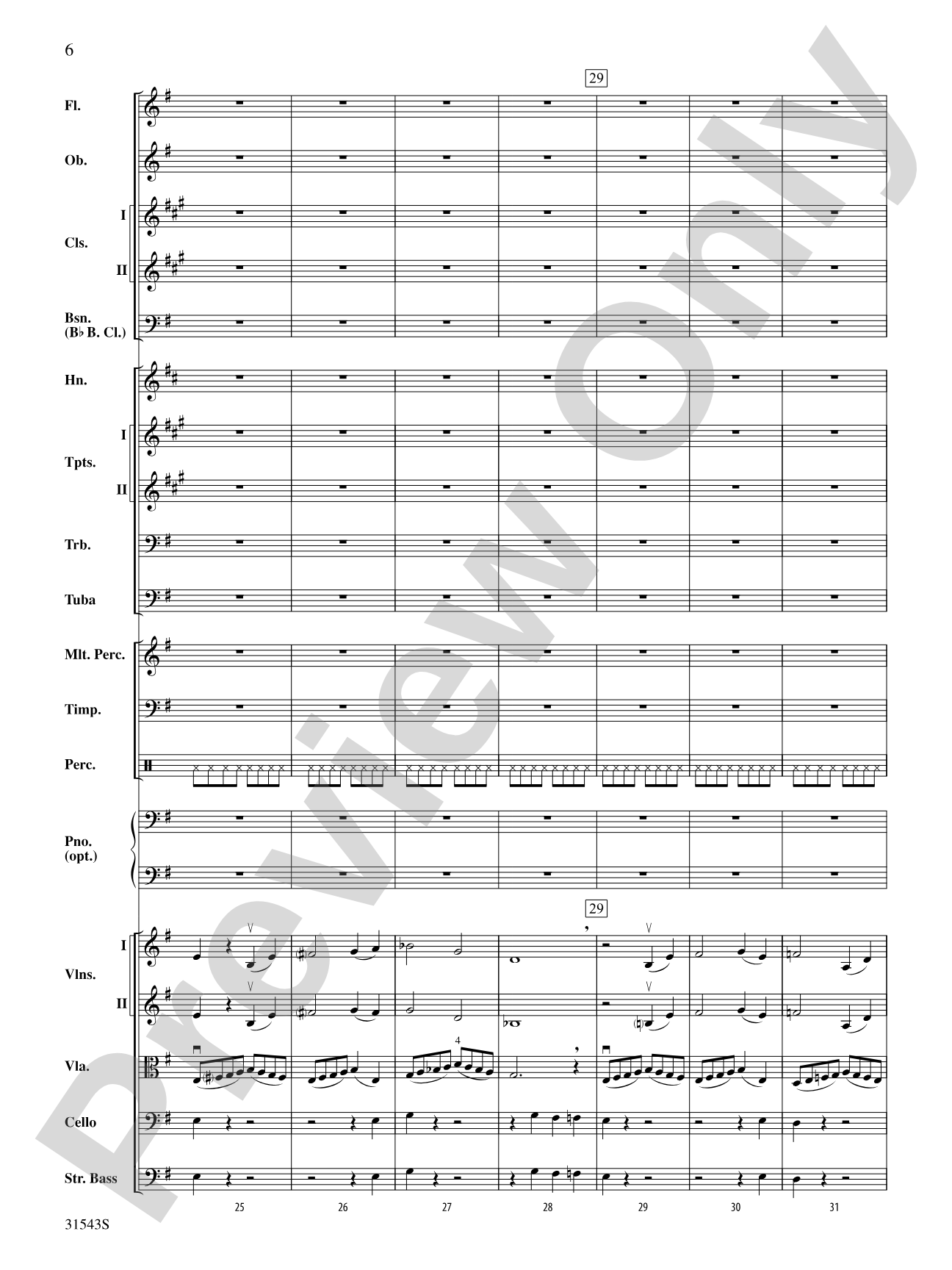 The Pit and the Pendulum: Full Orchestra Conductor Score & Parts