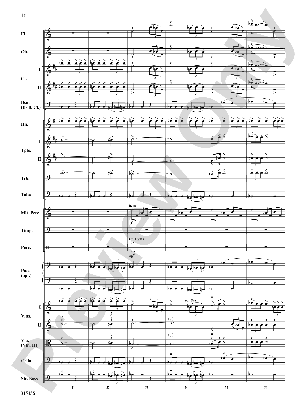 Galileo's Vision: Full Orchestra Conductor Score & Parts