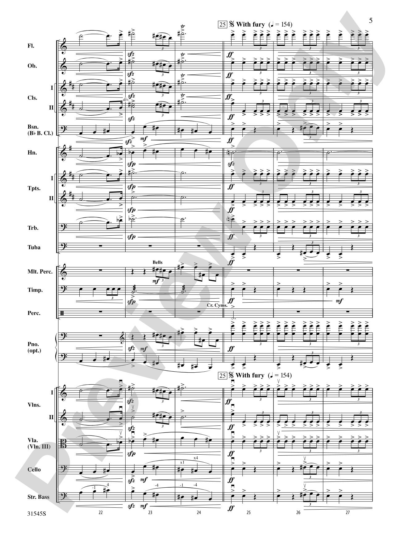 Galileo's Vision: Full Orchestra Conductor Score & Parts