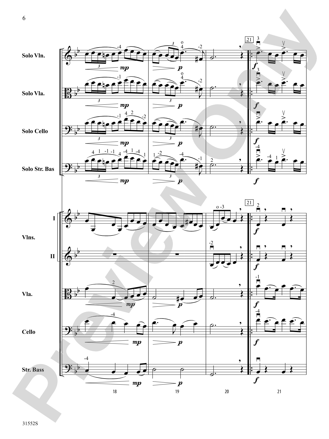 Nina: String Orchestra Conductor Score & Parts