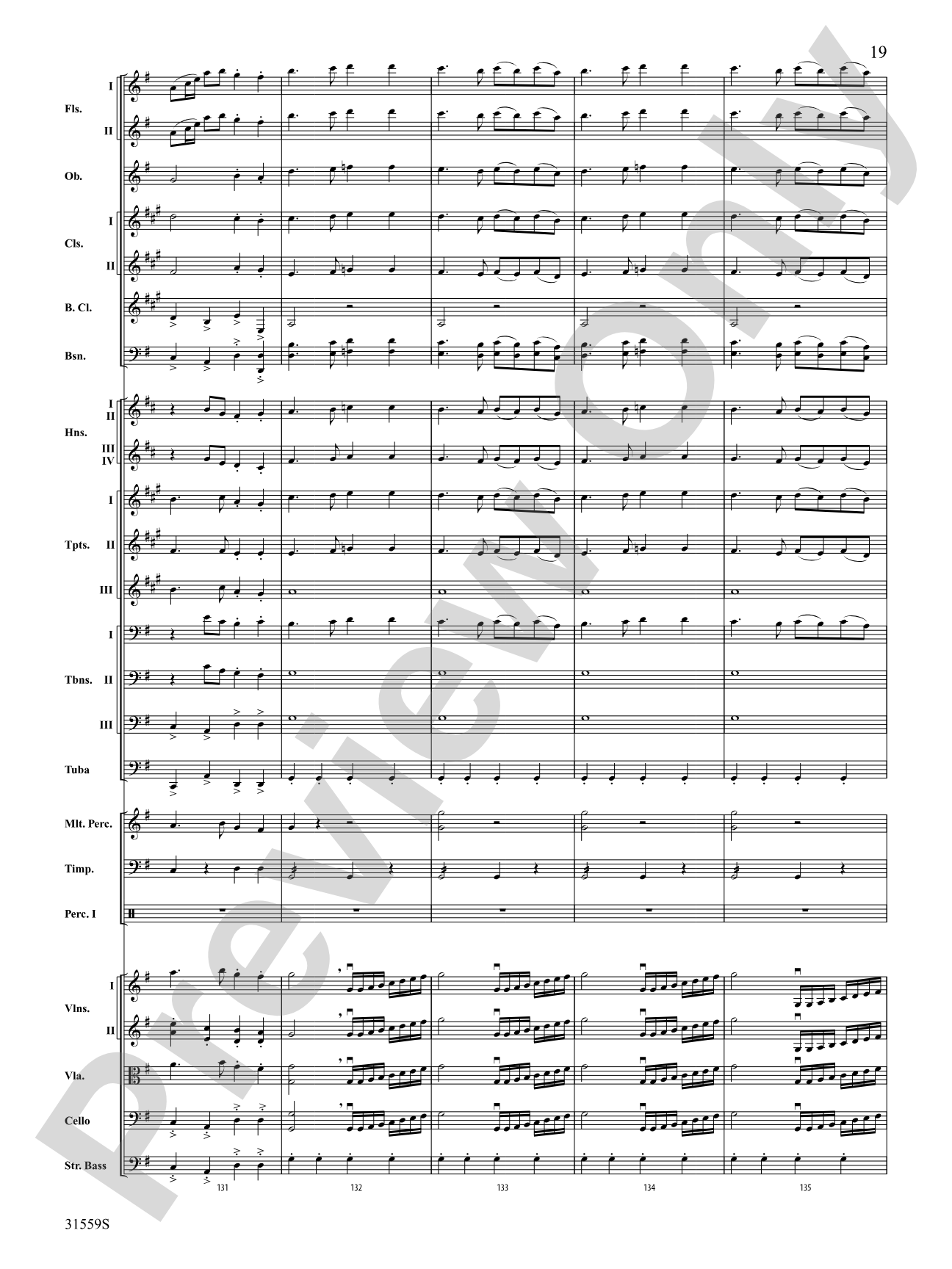 Variations on a Theme by Haydn: Full Orchestra Conductor Score & Parts