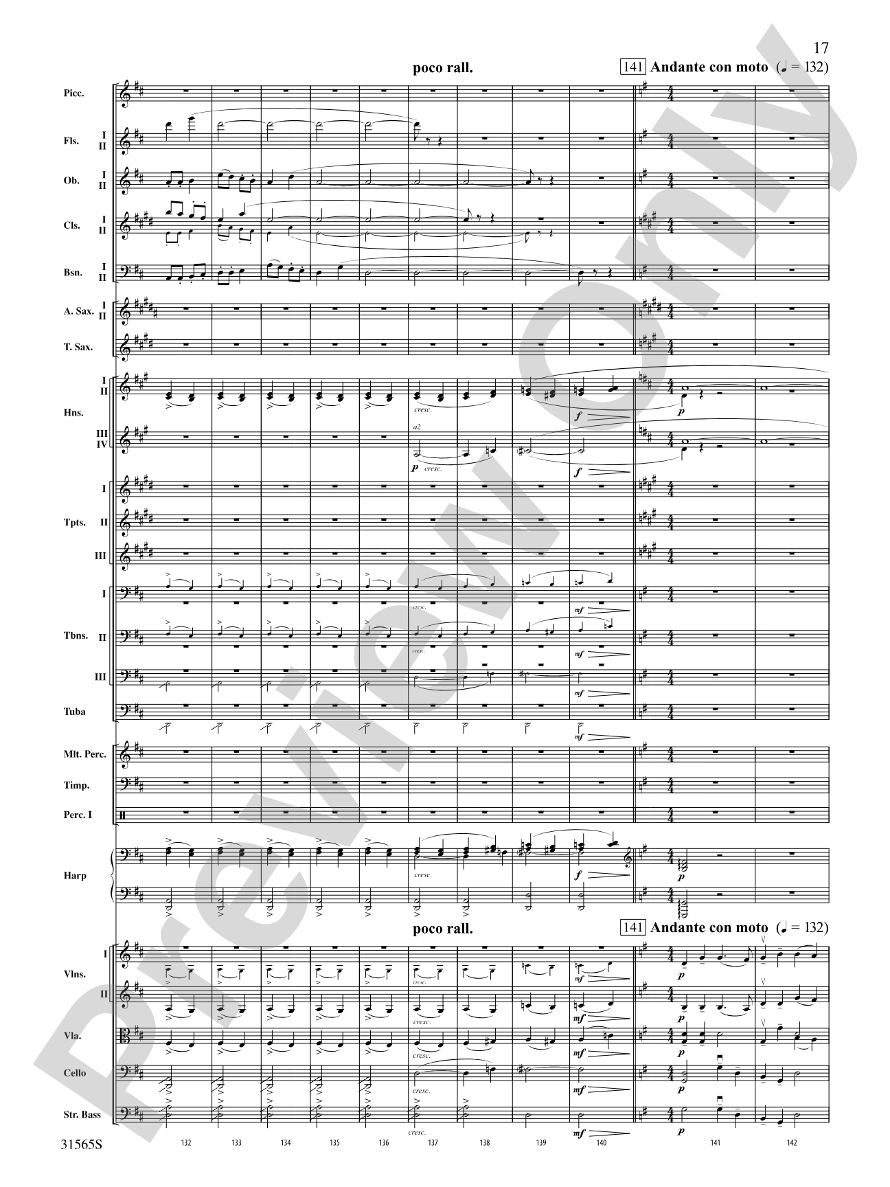 A Christmas Festival: Score