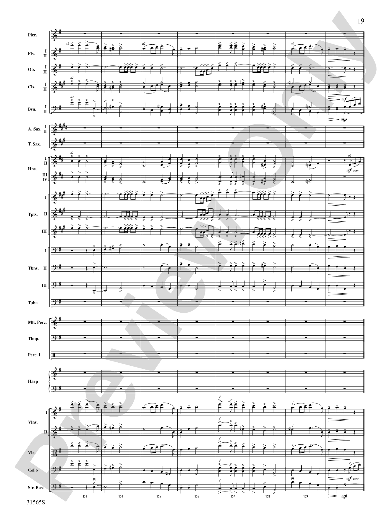 A Christmas Festival: Score