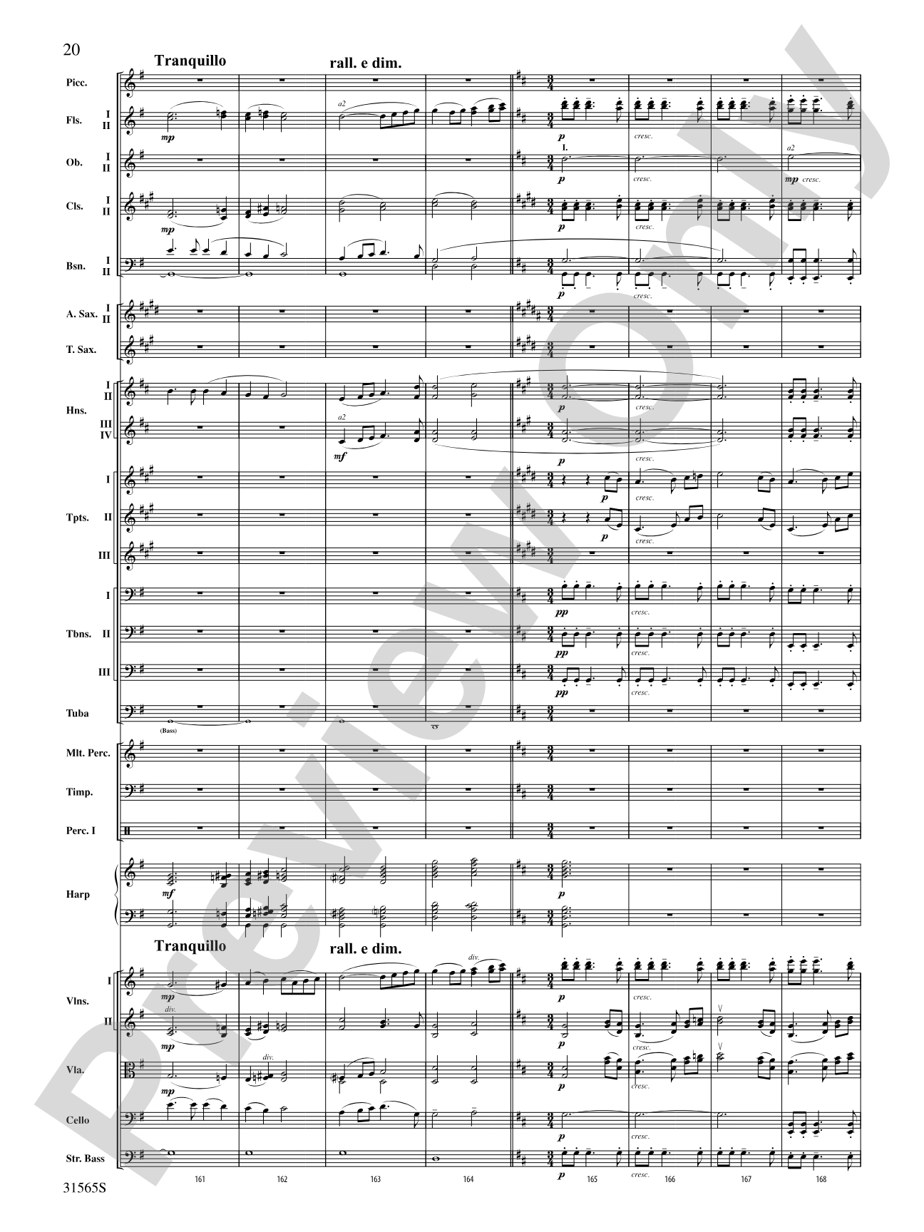 A Christmas Festival: Score