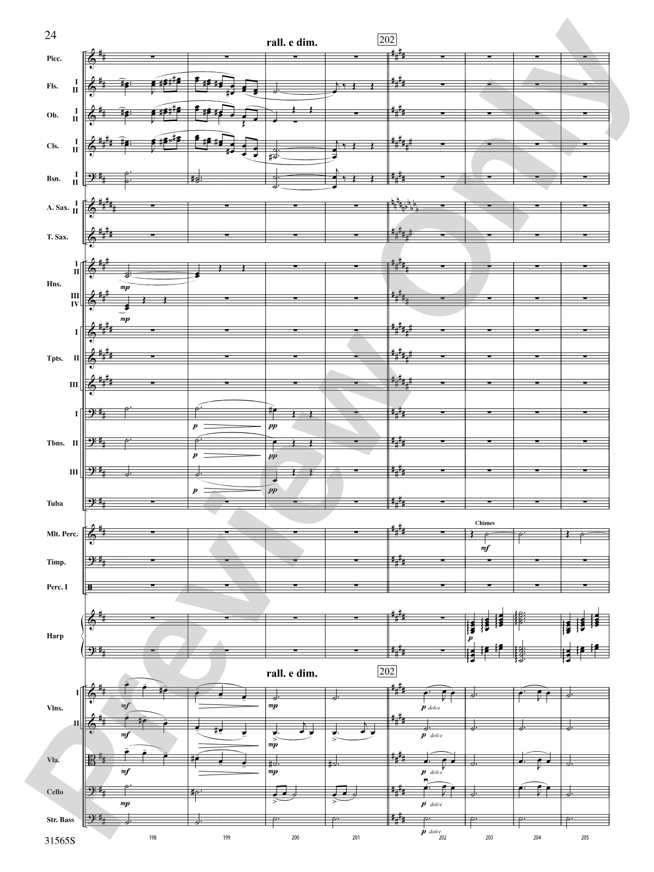 A Christmas Festival: Score