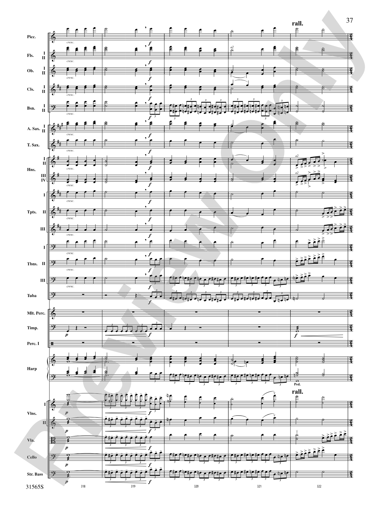 A Christmas Festival: Score