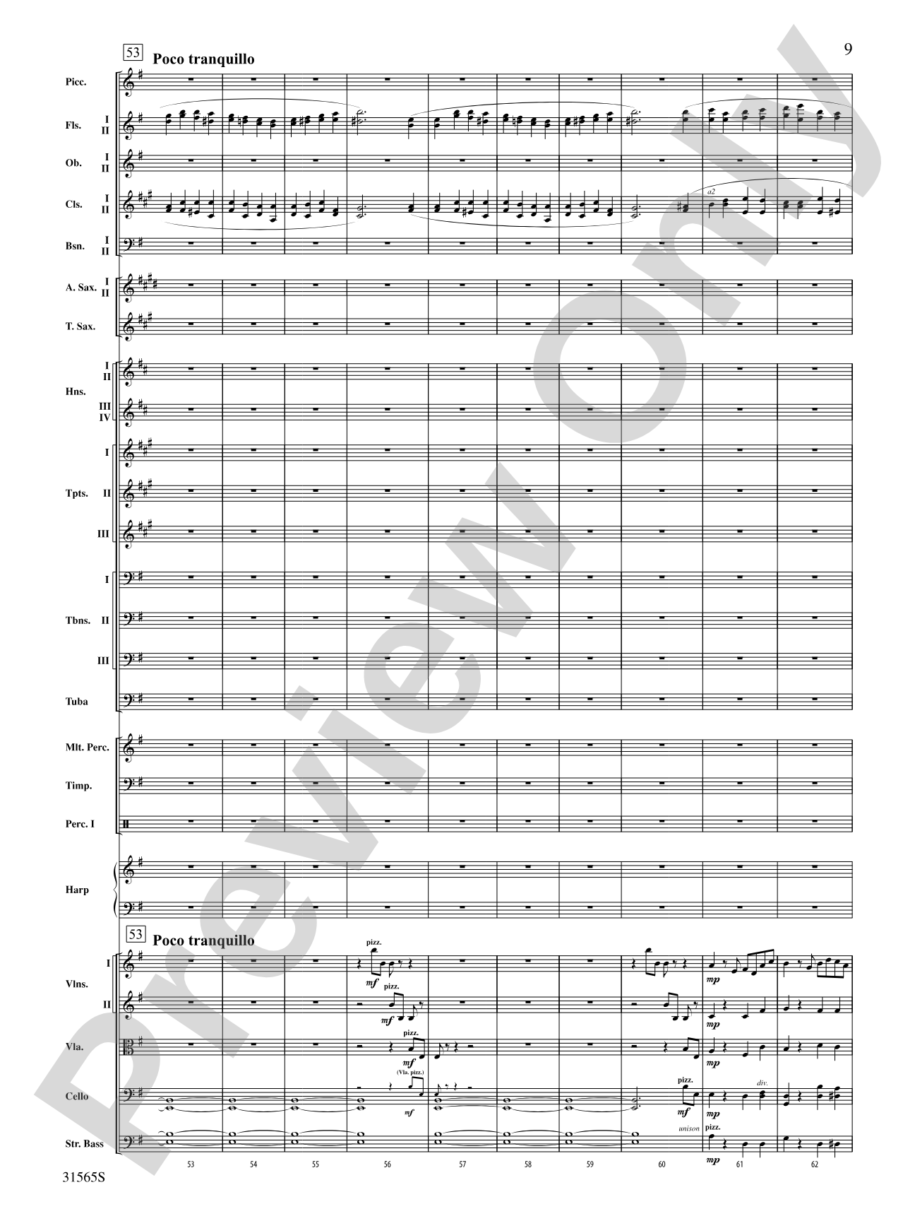 A Christmas Festival: Score