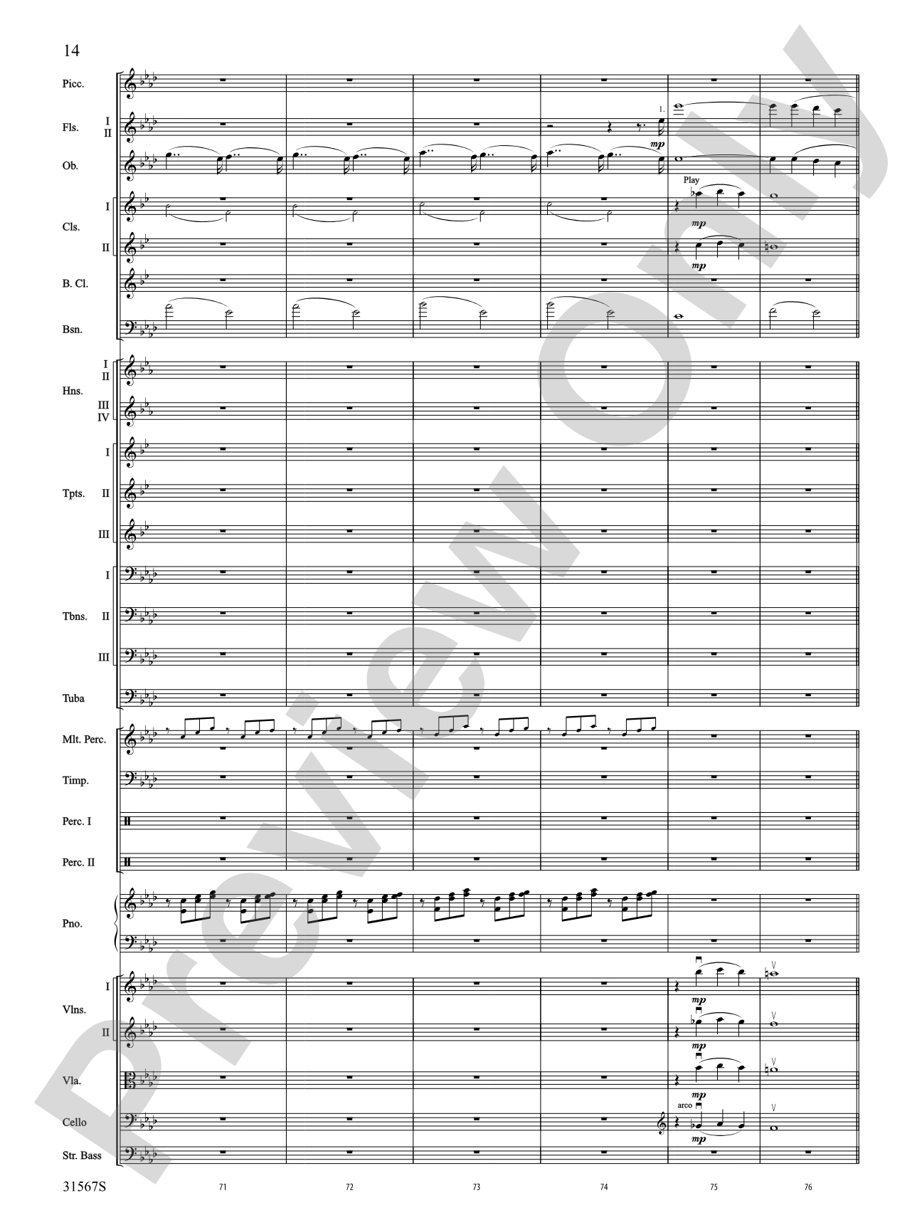 Tahiti Trot: Full Orchestra Conductor Score & Parts