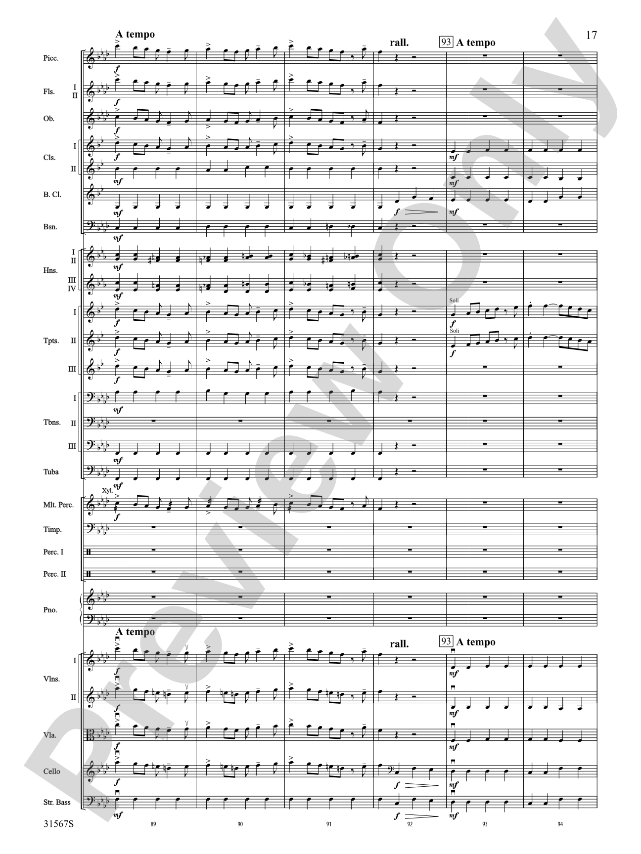 Tahiti Trot: Full Orchestra Conductor Score & Parts