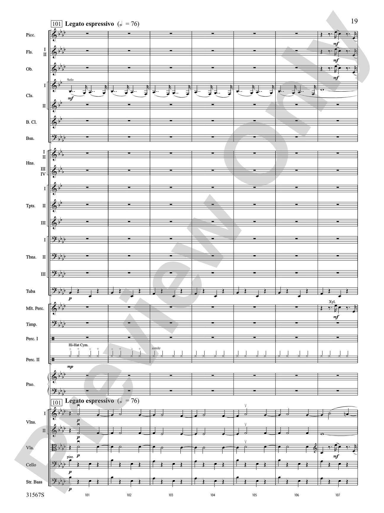 Tahiti Trot: Full Orchestra Conductor Score & Parts