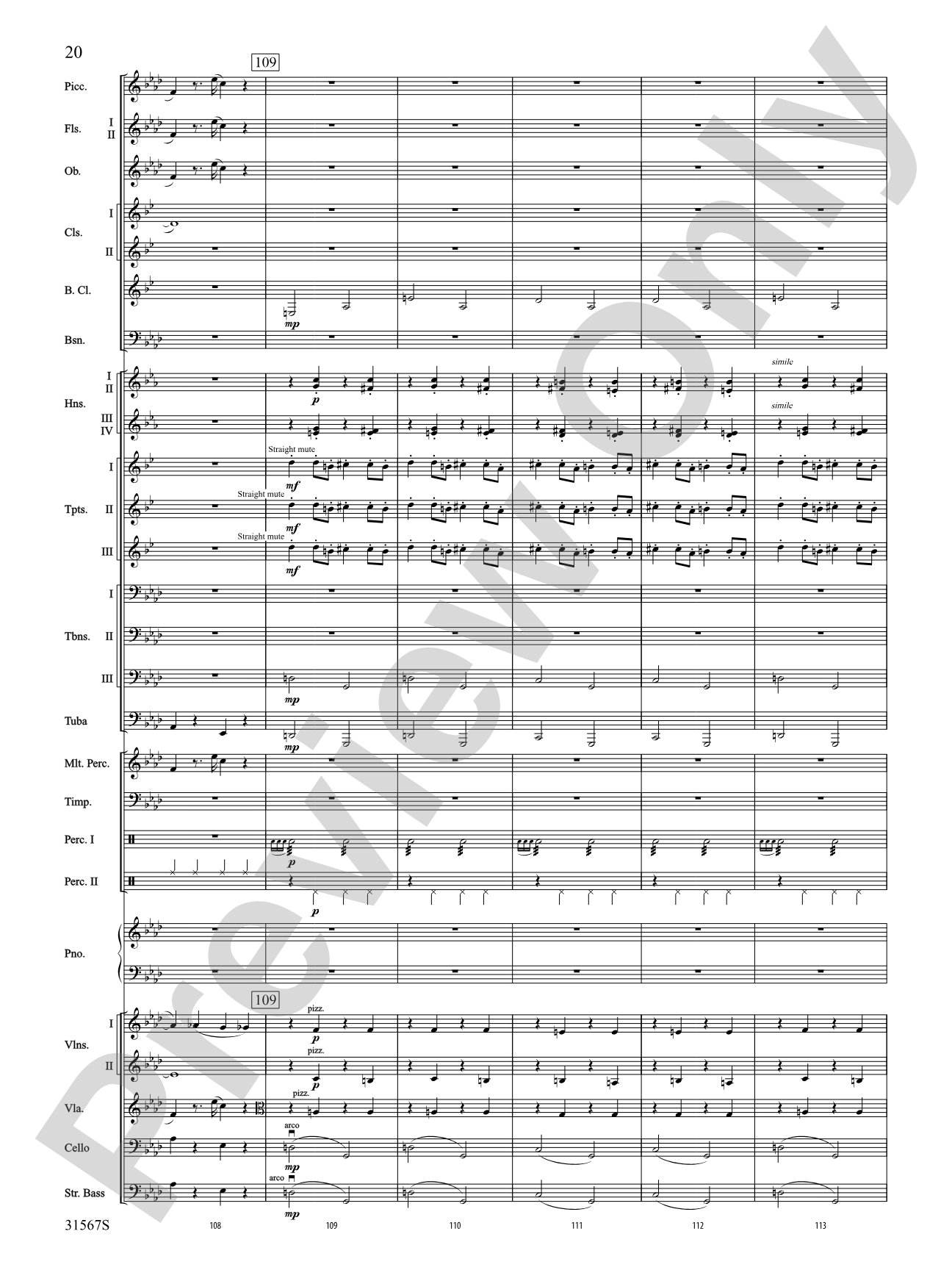 Tahiti Trot: Full Orchestra Conductor Score & Parts