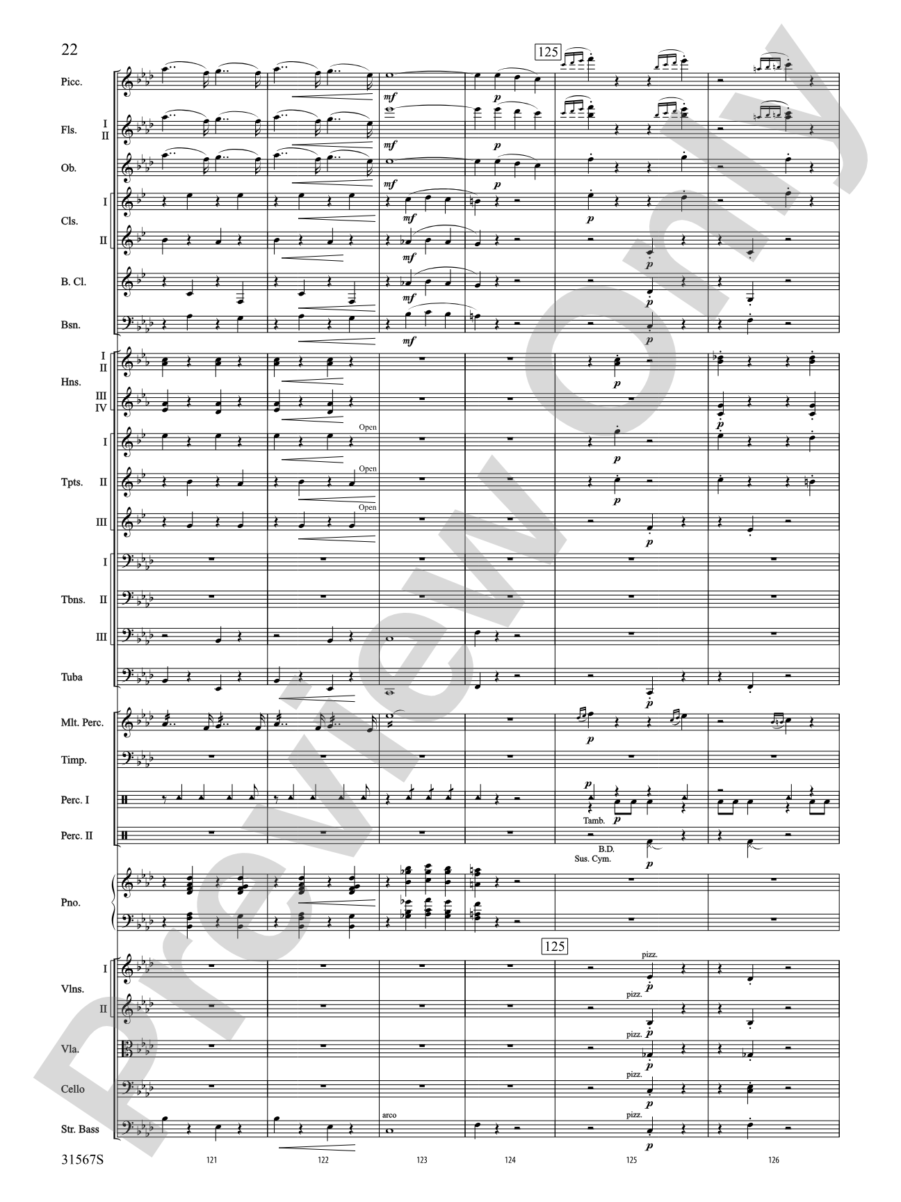 Tahiti Trot: Full Orchestra Conductor Score & Parts