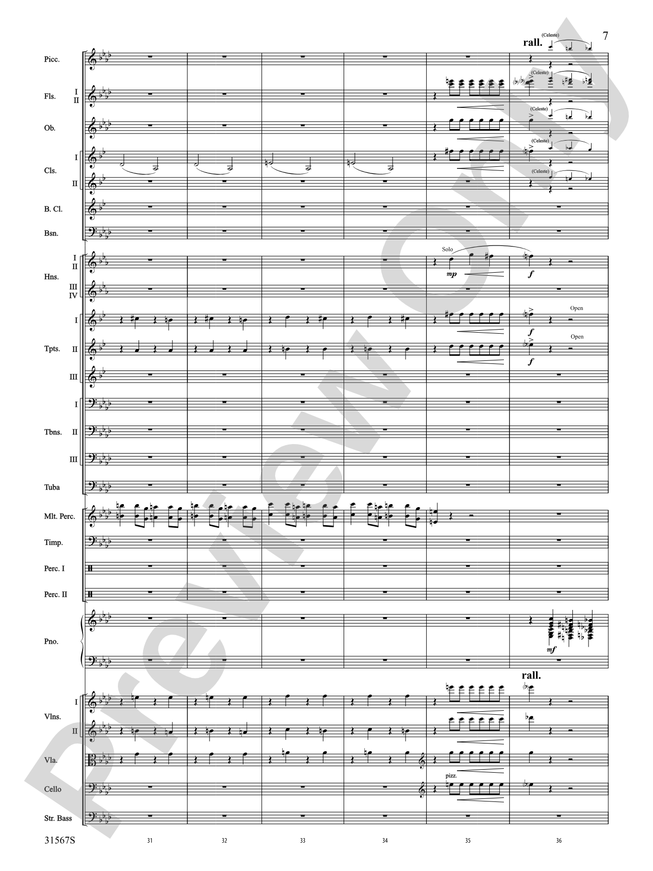 Tahiti Trot: Full Orchestra Conductor Score & Parts