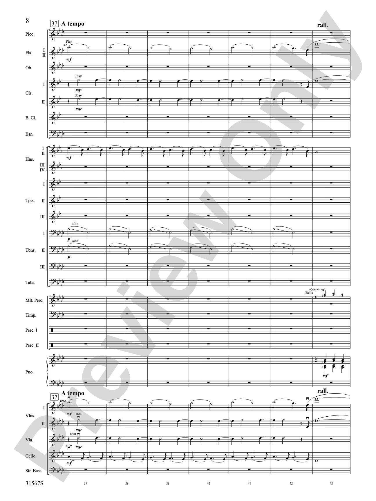 Tahiti Trot: Full Orchestra Conductor Score & Parts